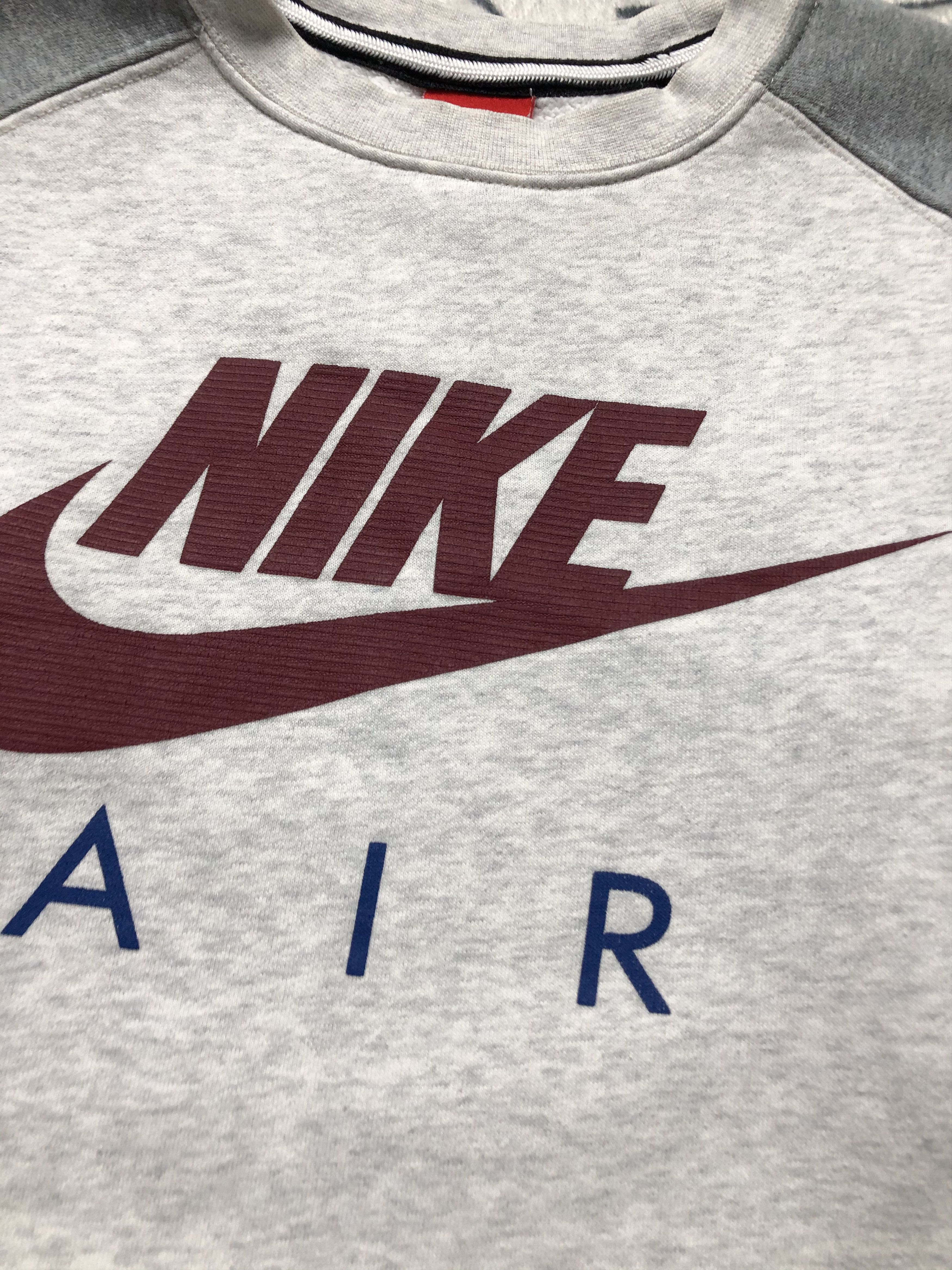 Nike Nike Vintage Mens Sweatshirt Drill Y2K Swoosh Size US S / EU 44-46 / 1 - 3 Thumbnail