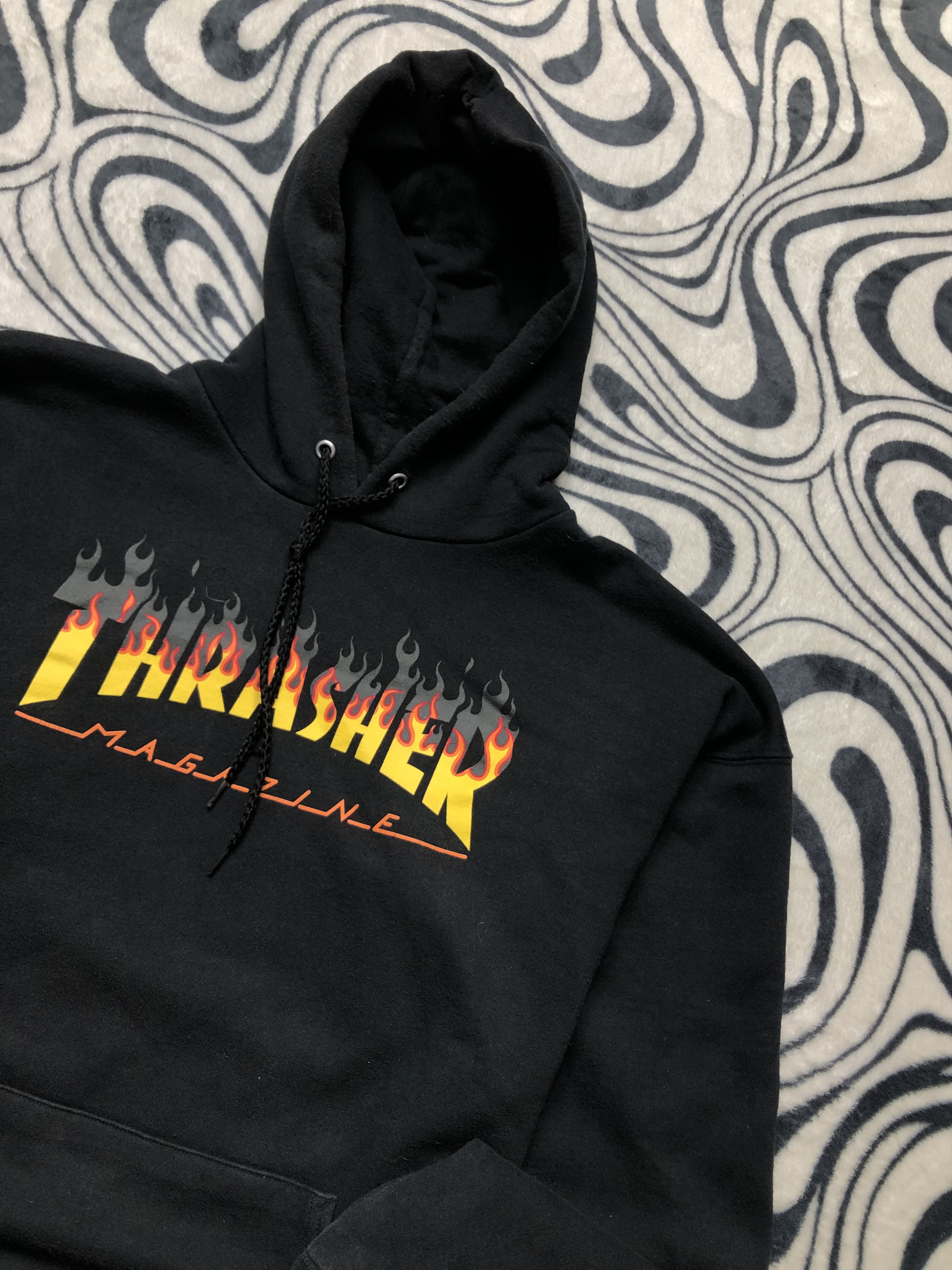 Thrasher Thrasher Magazine Classic Mens Hoodie Size US XL / EU 56 / 4 - 2 Thumbnail