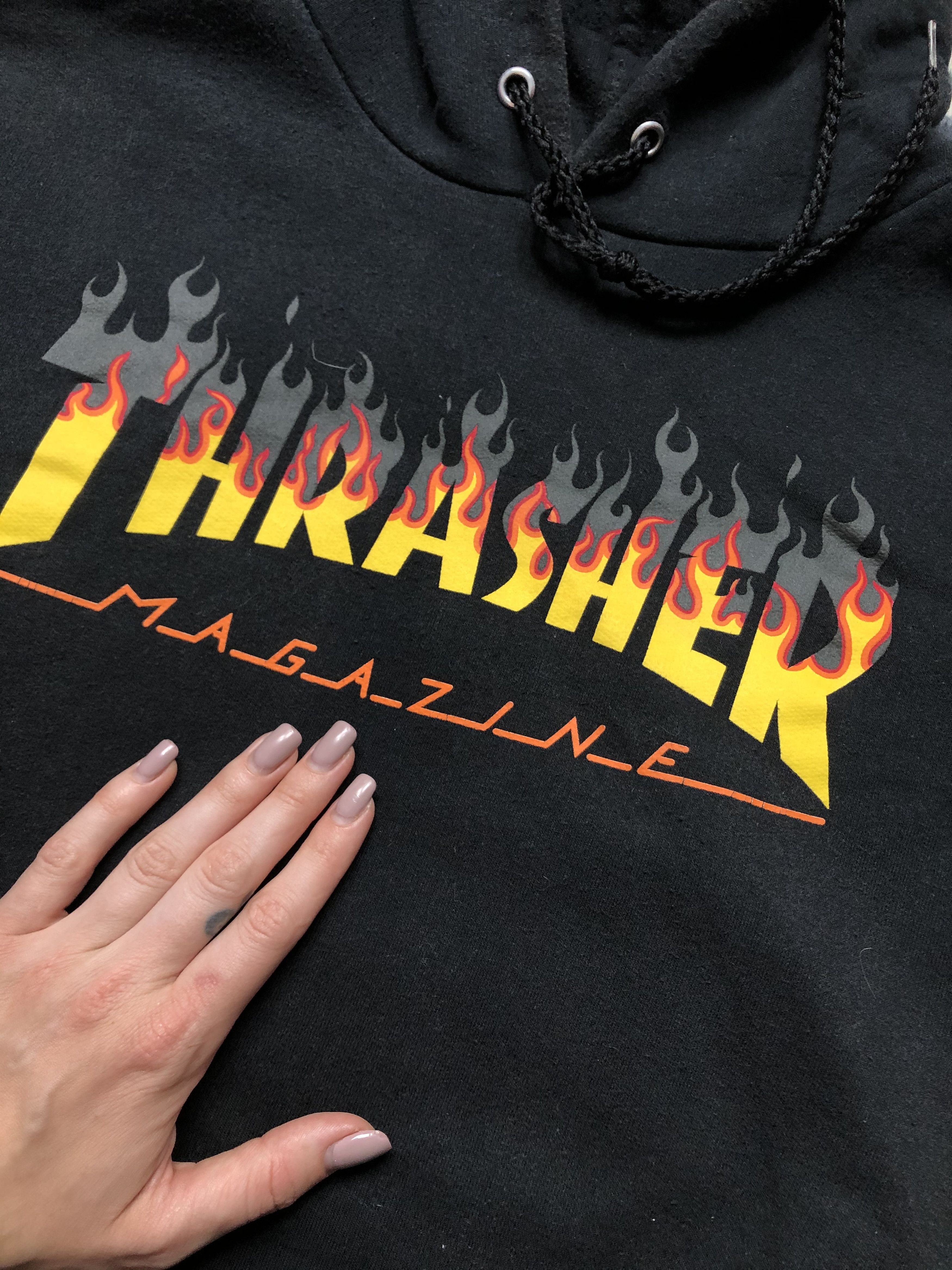 Thrasher Thrasher Magazine Classic Mens Hoodie Size US XL / EU 56 / 4 - 4 Thumbnail
