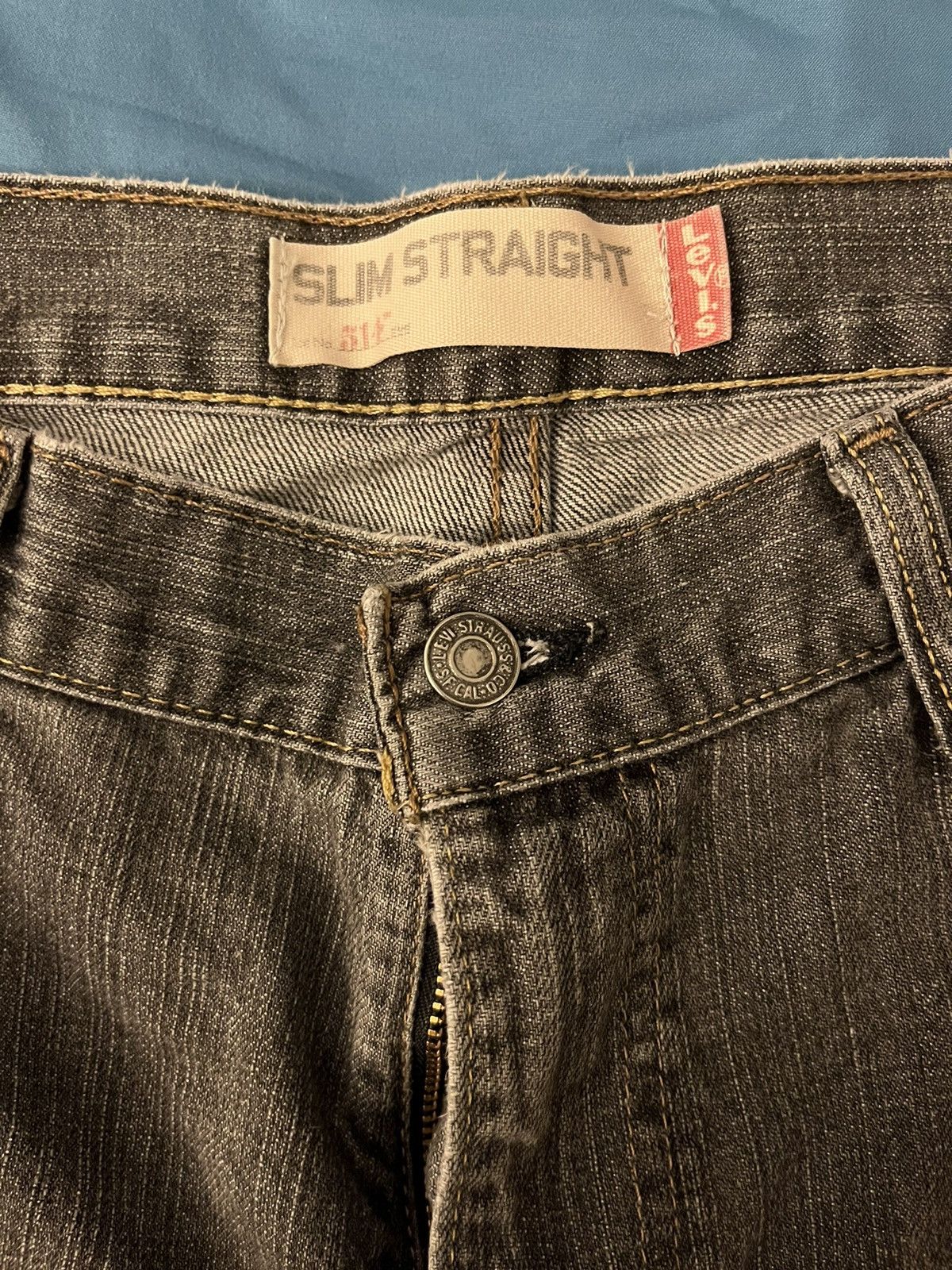 Levi's Vintage faded naturally distressed Levi’s jeans Size US 36 / EU 52 - 4 Thumbnail