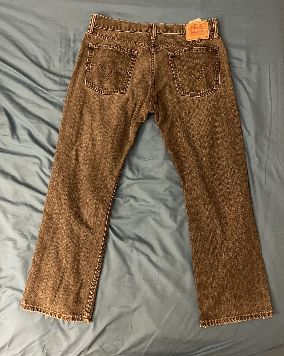 Levi's Vintage faded naturally distressed Levi’s jeans Size US 36 / EU 52 - 6 Thumbnail
