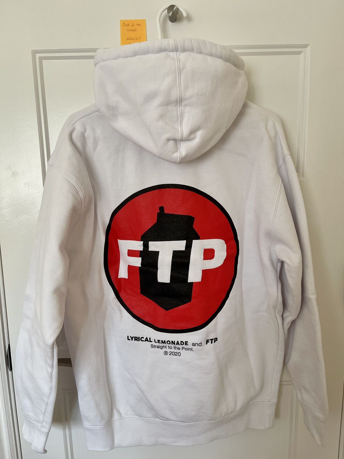 Fuck The Population × Lyrical Lemonade FTP + LYRICAL LEMONADE PULLOVER(WHITE) Size US M / EU 48-50 / 2 - 2 Thumbnail