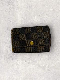 Louis Vuitton Monogram Key Holder 5 Case Ultra Rare Vintage 18LK0122