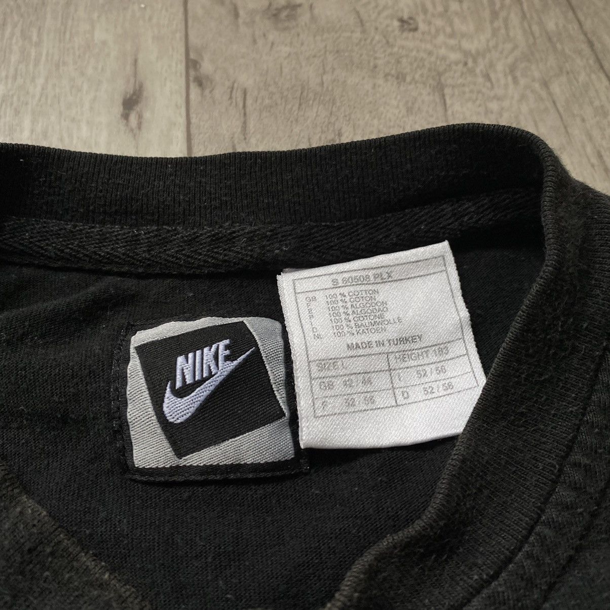 Nike RETRO NIKE BLACK FADED BOXY TEE Size US L / EU 52-54 / 3 - 3 Thumbnail