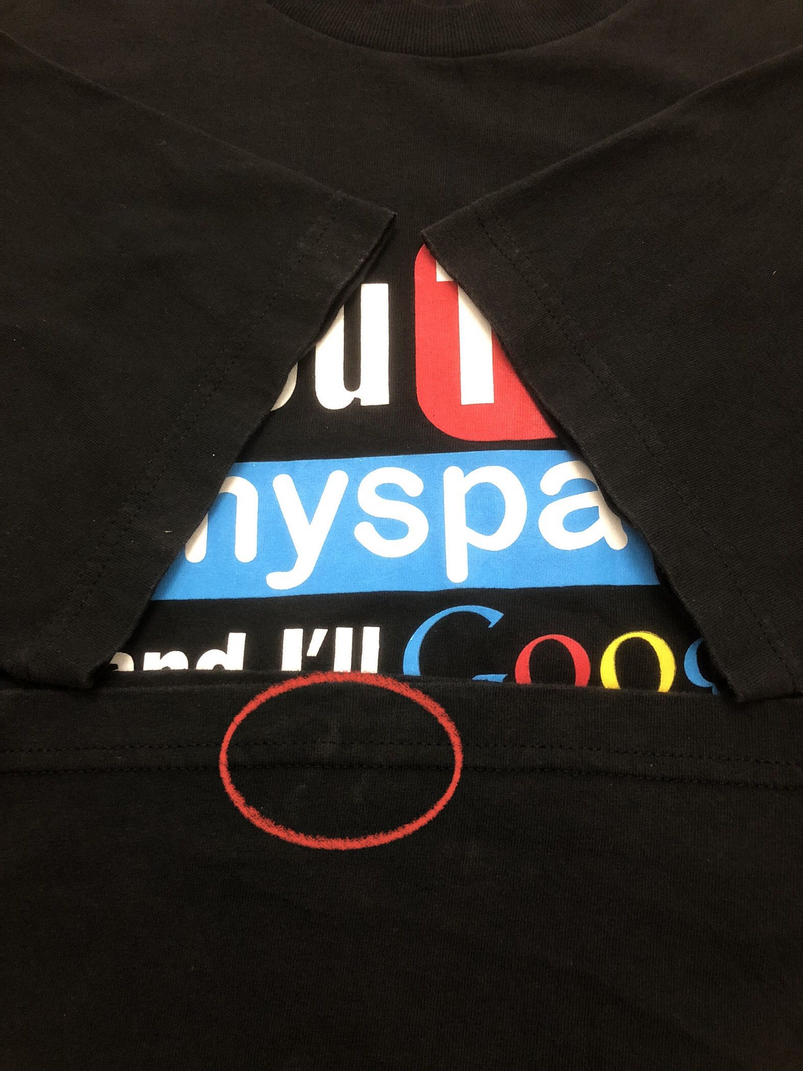 Arts & Science Vintage Rare YouTube Myspace Google Yahoo T-shirts Size US L / EU 52-54 / 3 - 4 Thumbnail
