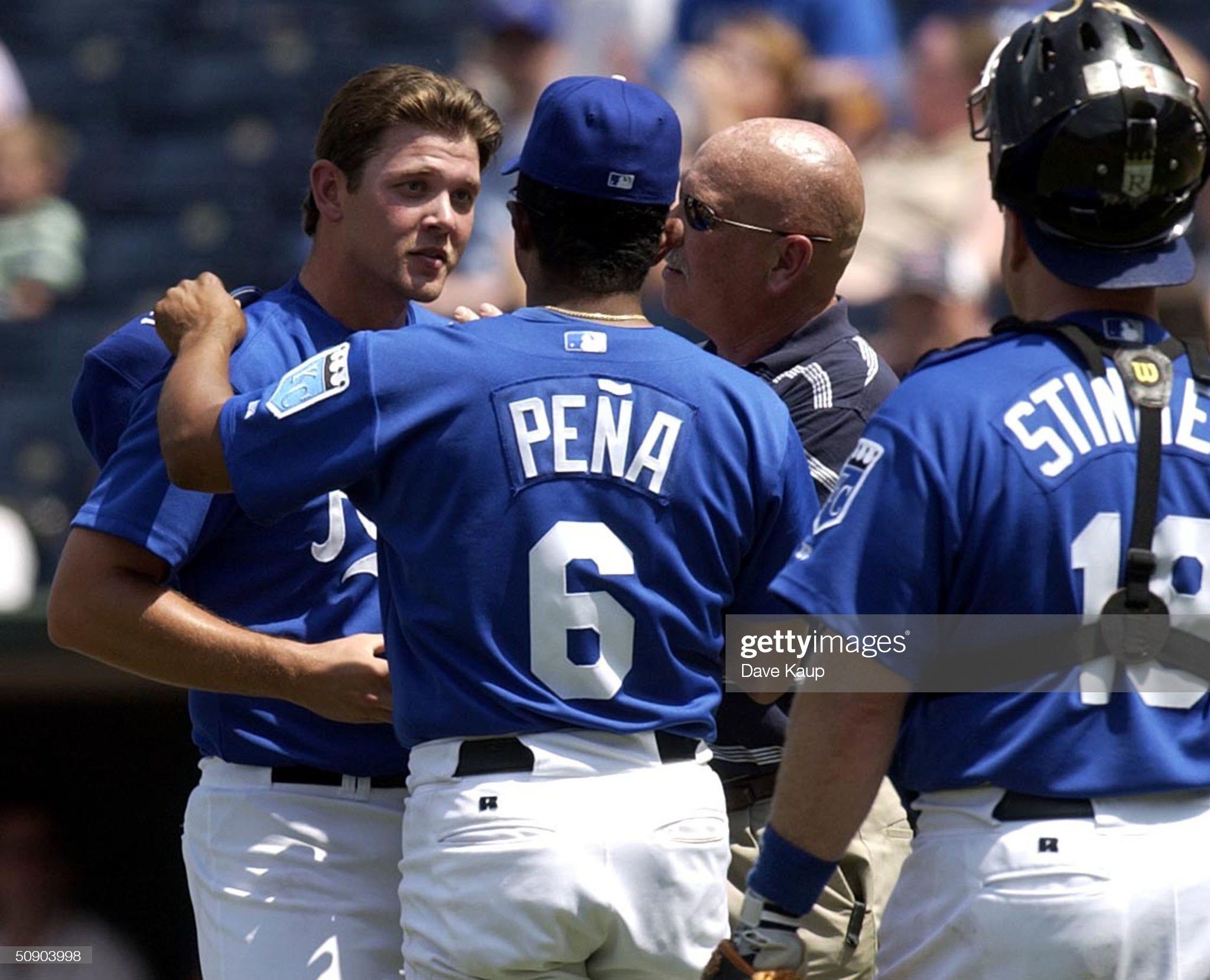 MLB × Russell Athletic Tony Pena Kansas City Royals Russell Athletic Auth. Jersey Size US XXL / EU 58 / 5 - 1 Thumbnail