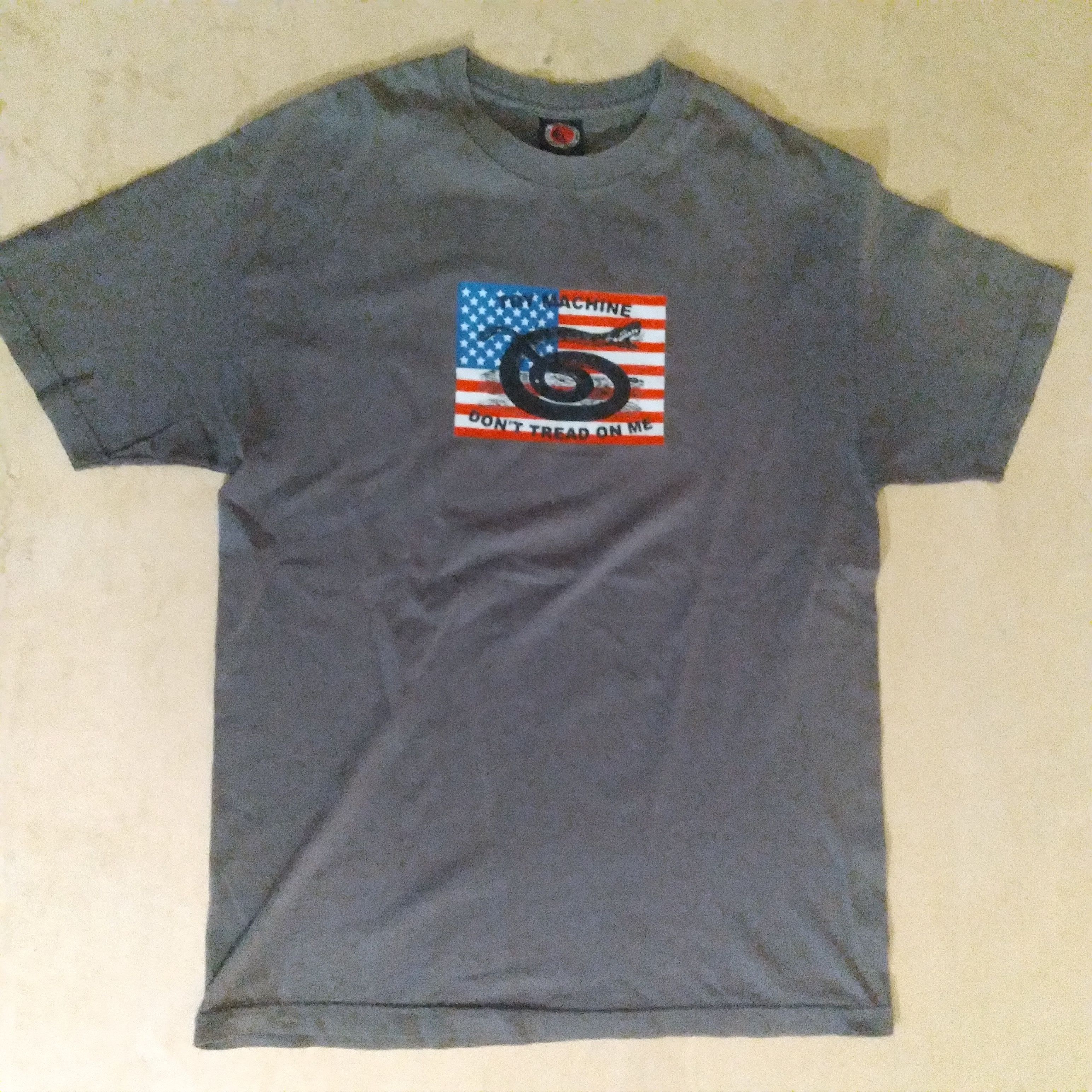 Toy Machine × Vintage Toy Machine Don't Tread On Me Tshirt Tum Yeto Size US L / EU 52-54 / 3 - 2 Thumbnail