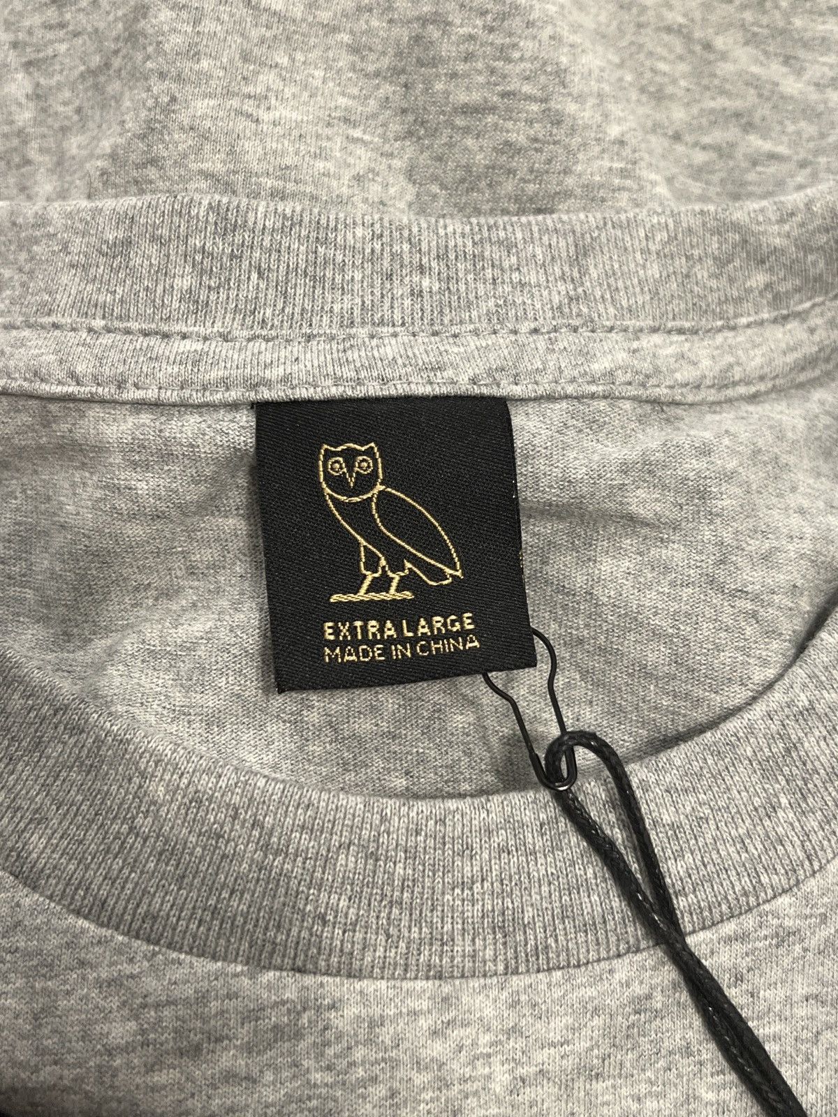 Drake OVO Halloween Gang Long Sleeve T-Shirt - Grey - Extra Large Size US XL / EU 56 / 4 - 4 Thumbnail