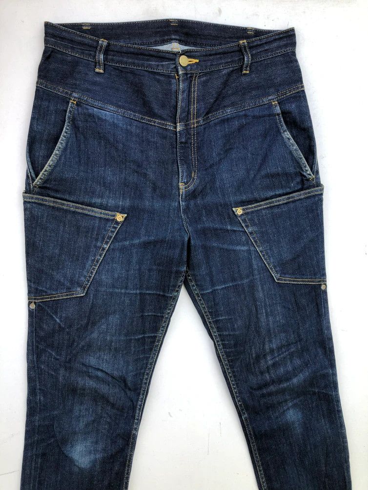 mercibeaucoup RARE🔥ISSEY MIYAKE’S MERCIBEAUCOUP CARGO POCKET STYLE JEANS Size US 32 / EU 48 - 3 Thumbnail