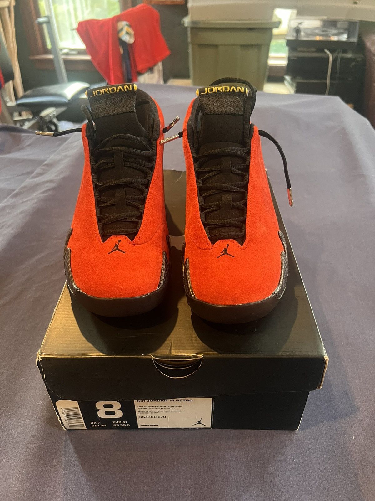 Jordan Brand Jordan 14 Ferrari Sz 8 vvvnds Size US 8 / EU 41 - 1 Thumbnail