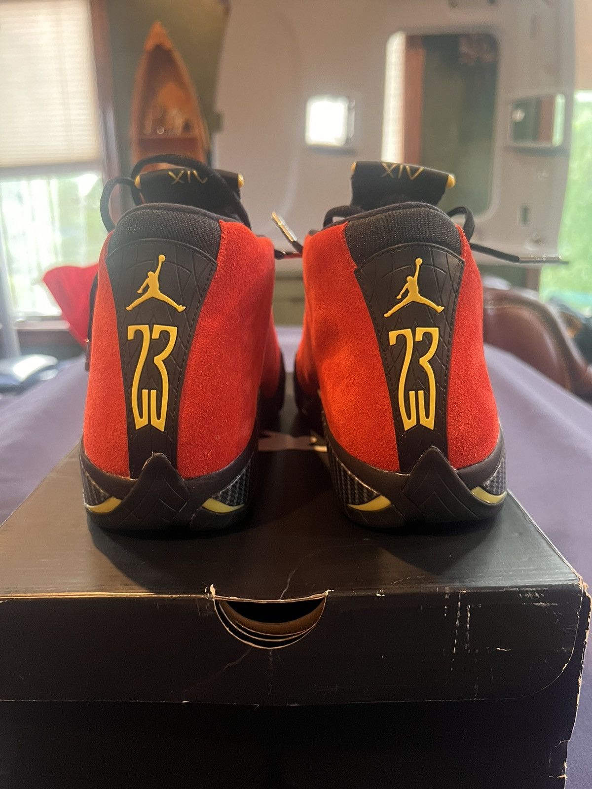 Jordan Brand Jordan 14 Ferrari Sz 8 vvvnds Size US 8 / EU 41 - 3 Thumbnail