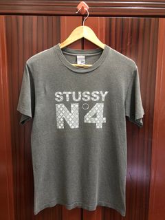 Stussy 'Louis Vuitton' Black & Grey Short Sleeve Shirt BNWT 00's