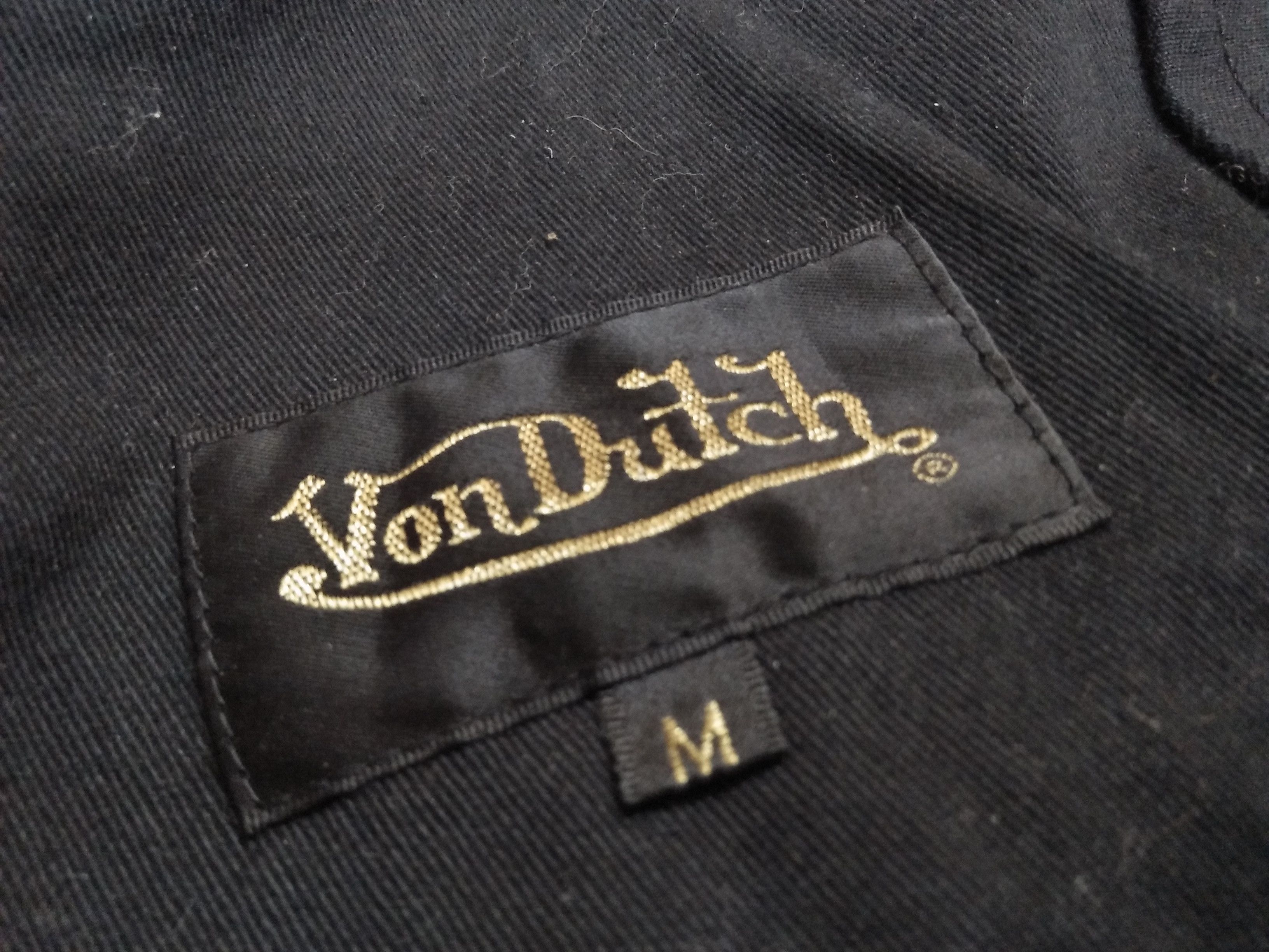 Other × Von Dutch VON DUTCH X LOS ANGELES MOTORCYCLES Black Hoodie Jacket. Size US M / EU 48-50 / 2 - 10 Thumbnail