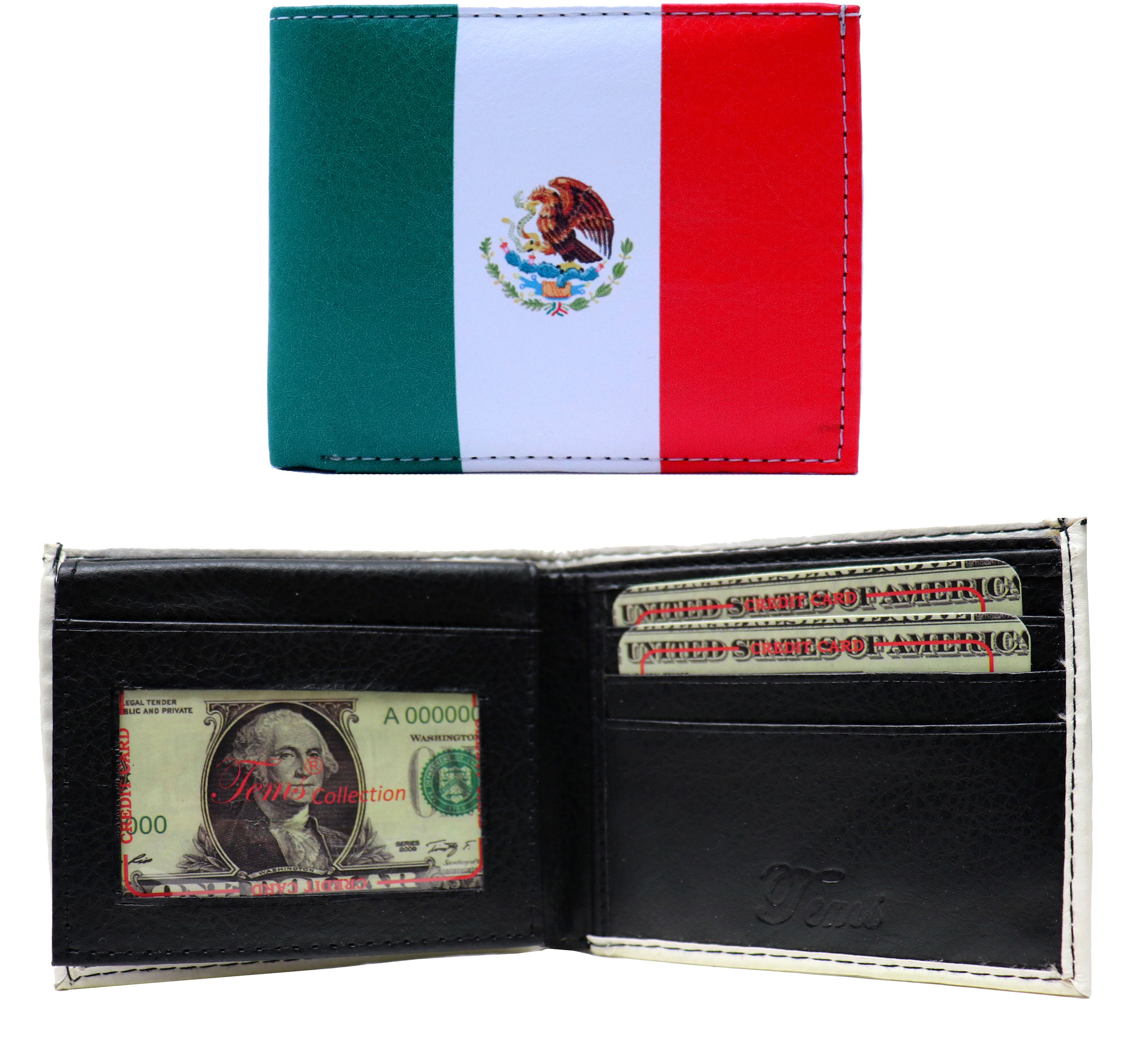 Buckle-Down Iraq Flag Bi-fold Wallet - Canvas Men's Wallet With ID Window & Card Slots - View #5