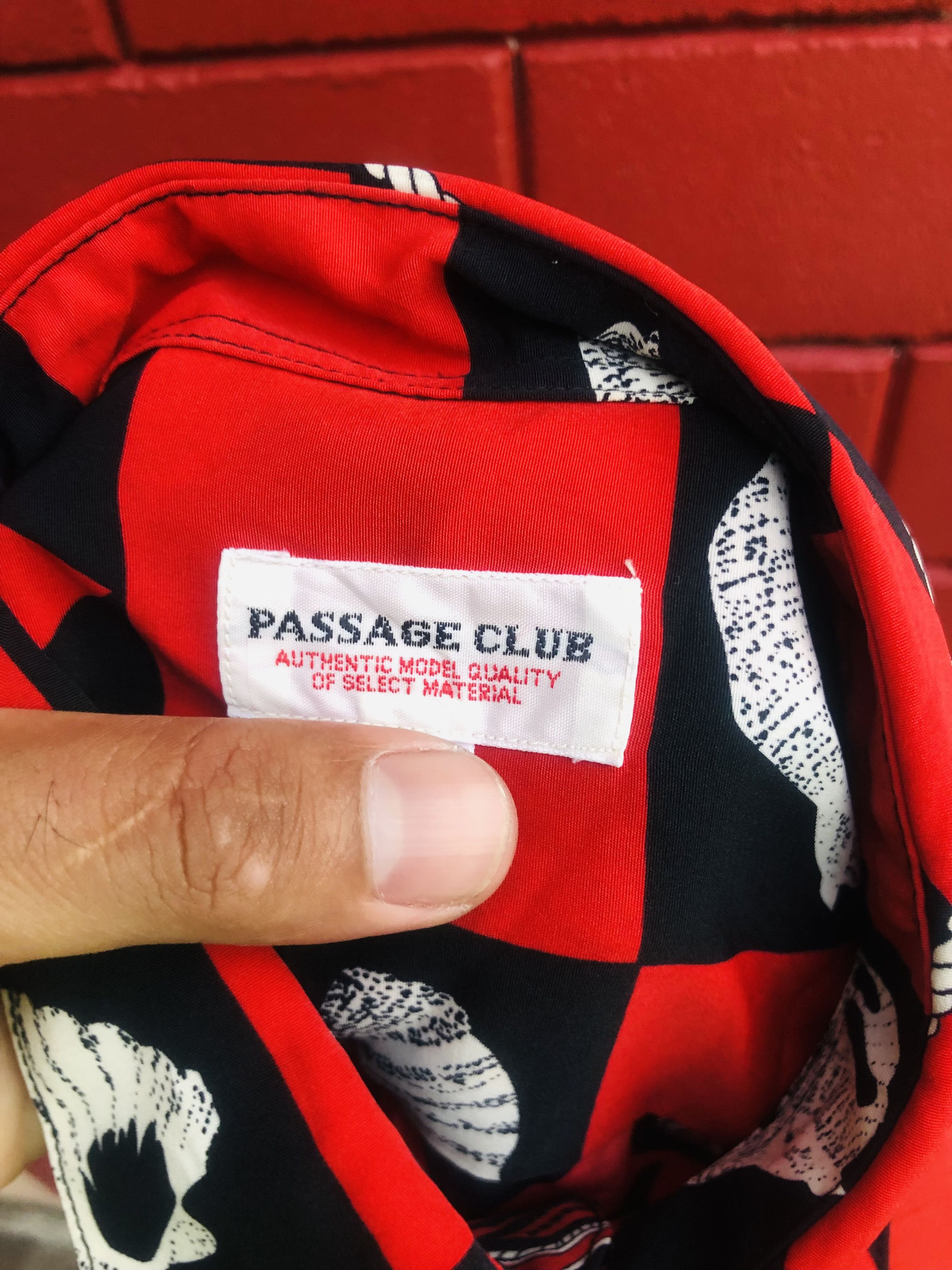 Japanese Brand Vintage Passage Club Japanese Designer Fashion Style Size US L / EU 52-54 / 3 - 10 Thumbnail