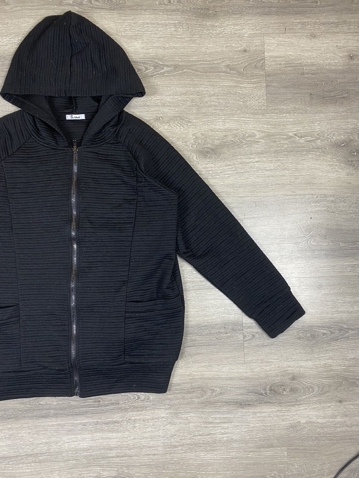 Japanese Brand LAST DROP 🔥 VINTAGE PLAIN ZIPPER HOODIE SWEATER Size US L / EU 52-54 / 3 - 3 Thumbnail
