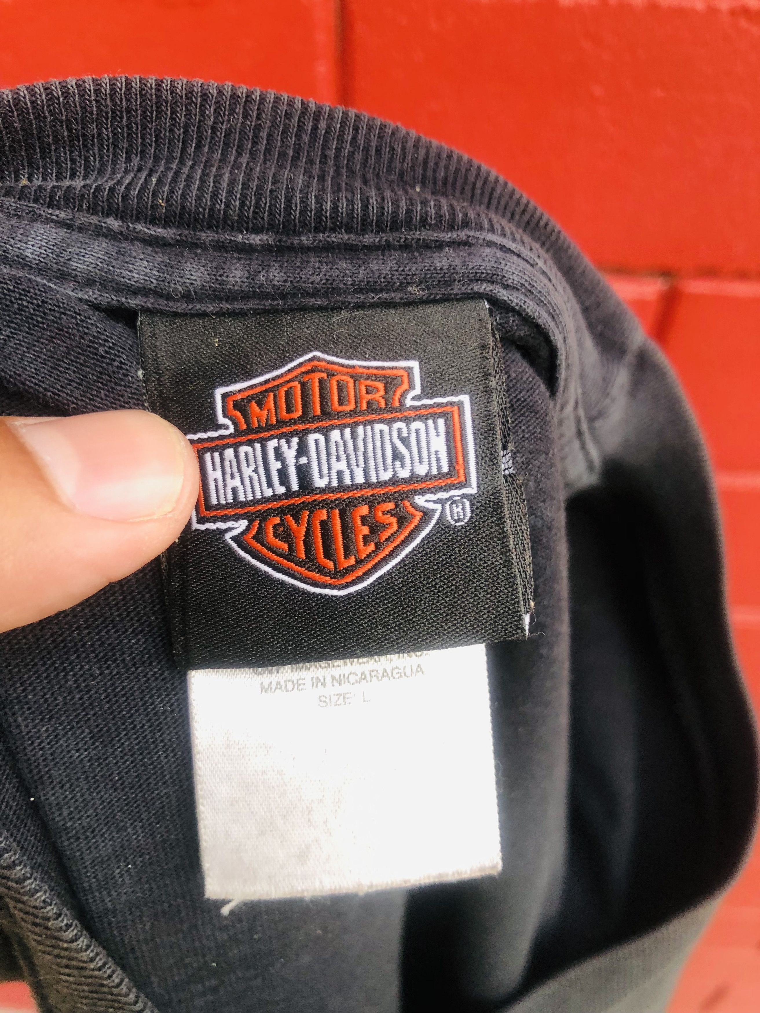 Harley Davidson × Vintage Vintage Harley Davidson Motorcycle Designer Streetwear Size US L / EU 52-54 / 3 - 8 Thumbnail