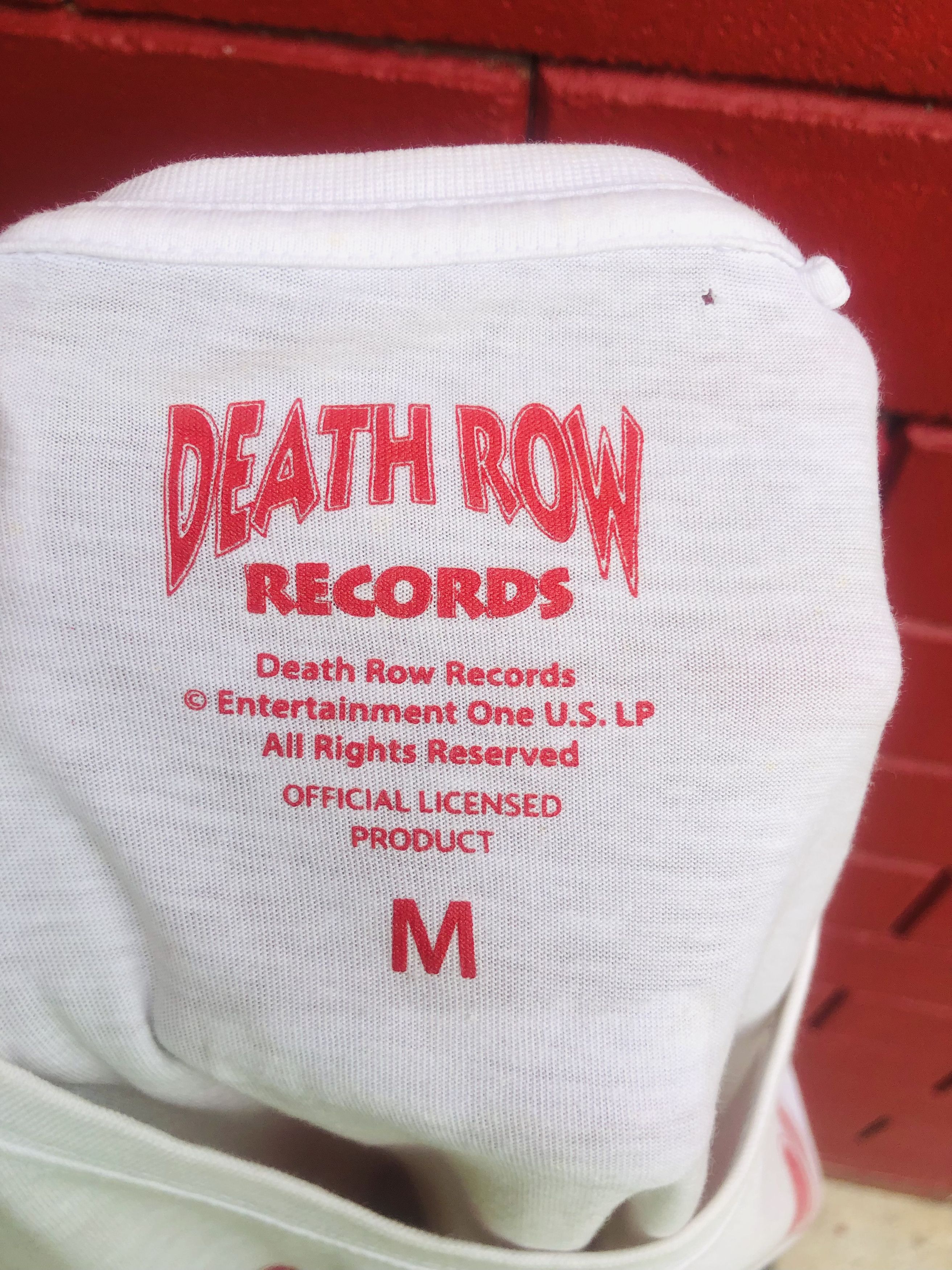 Band Tees Death Row Records Designer Streetwear Fashion Style Size US M / EU 48-50 / 2 - 6 Thumbnail