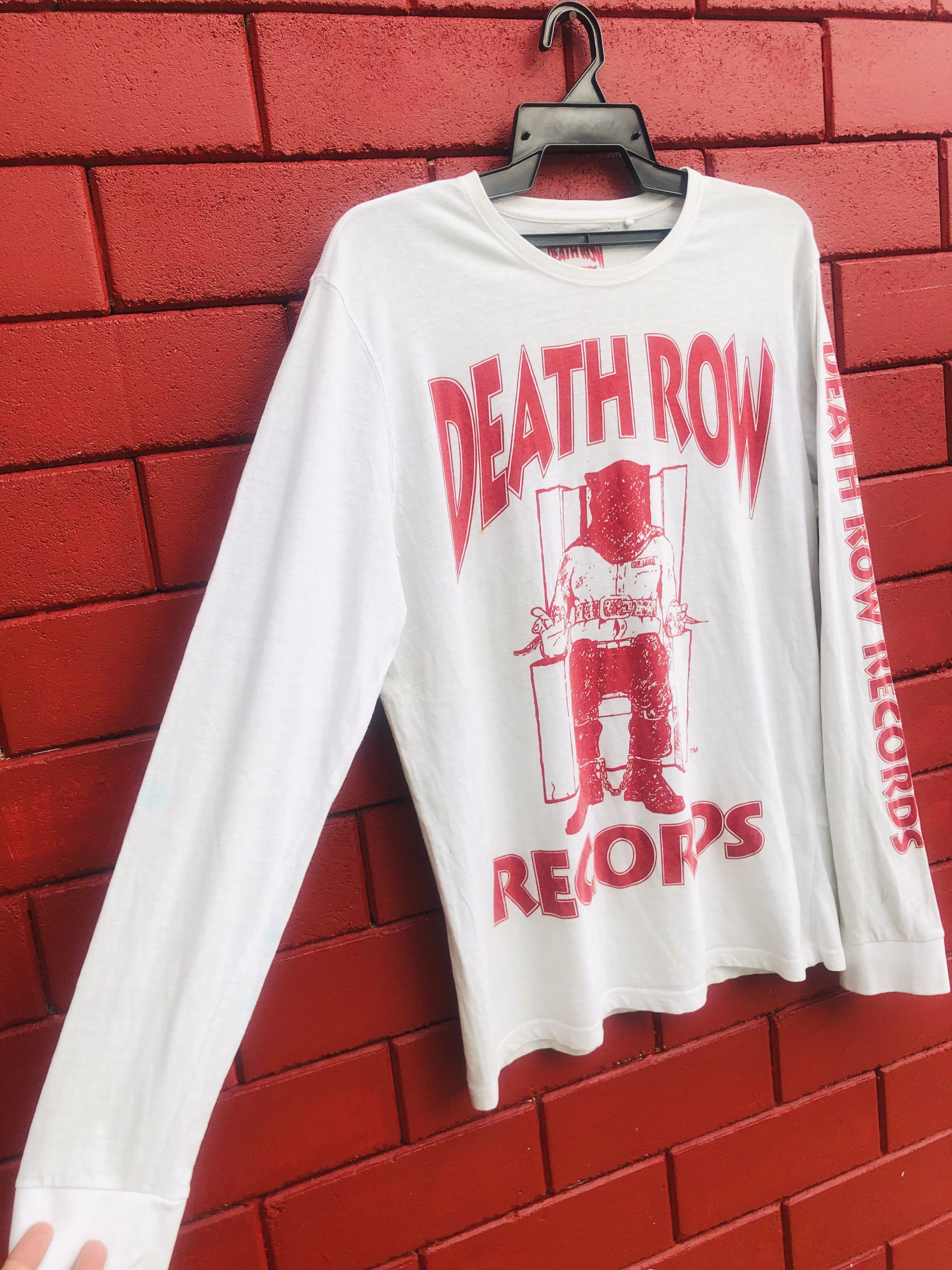 Band Tees Death Row Records Designer Streetwear Fashion Style Size US M / EU 48-50 / 2 - 4 Thumbnail