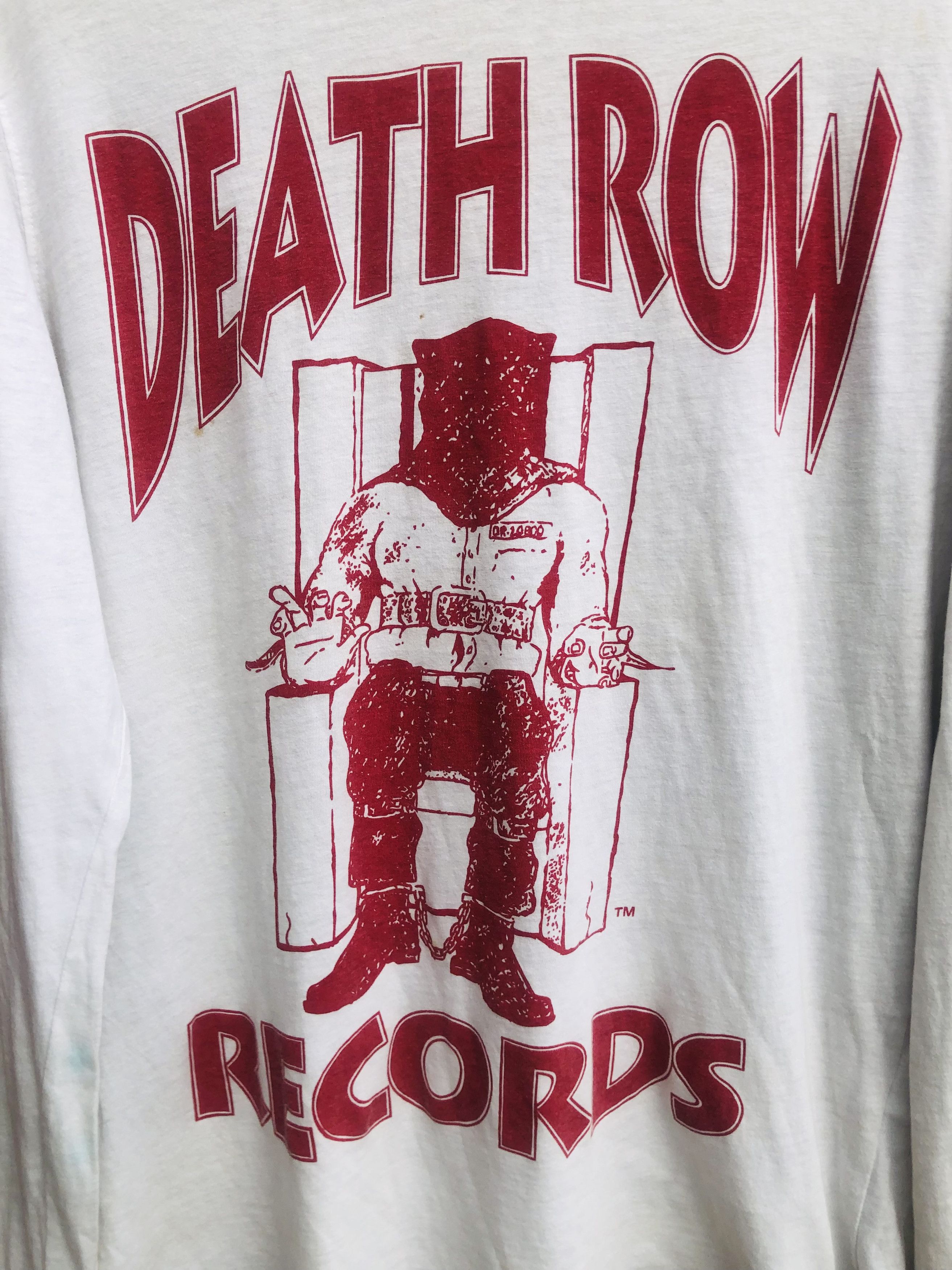 Band Tees Death Row Records Designer Streetwear Fashion Style Size US M / EU 48-50 / 2 - 3 Thumbnail