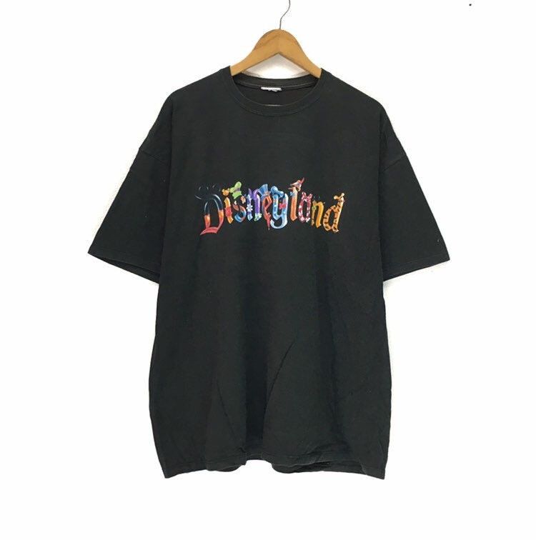 Vintage Disneyland Crewneck Short Sleeve Shirts Big Logo