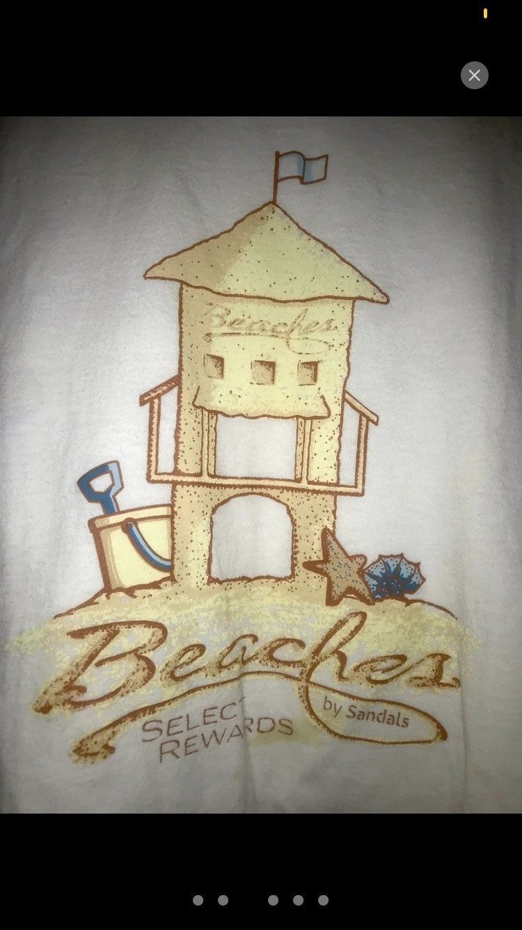 Vintage Beaches by Sandals Turks & Caicos Select Rewards Tee Grailed
