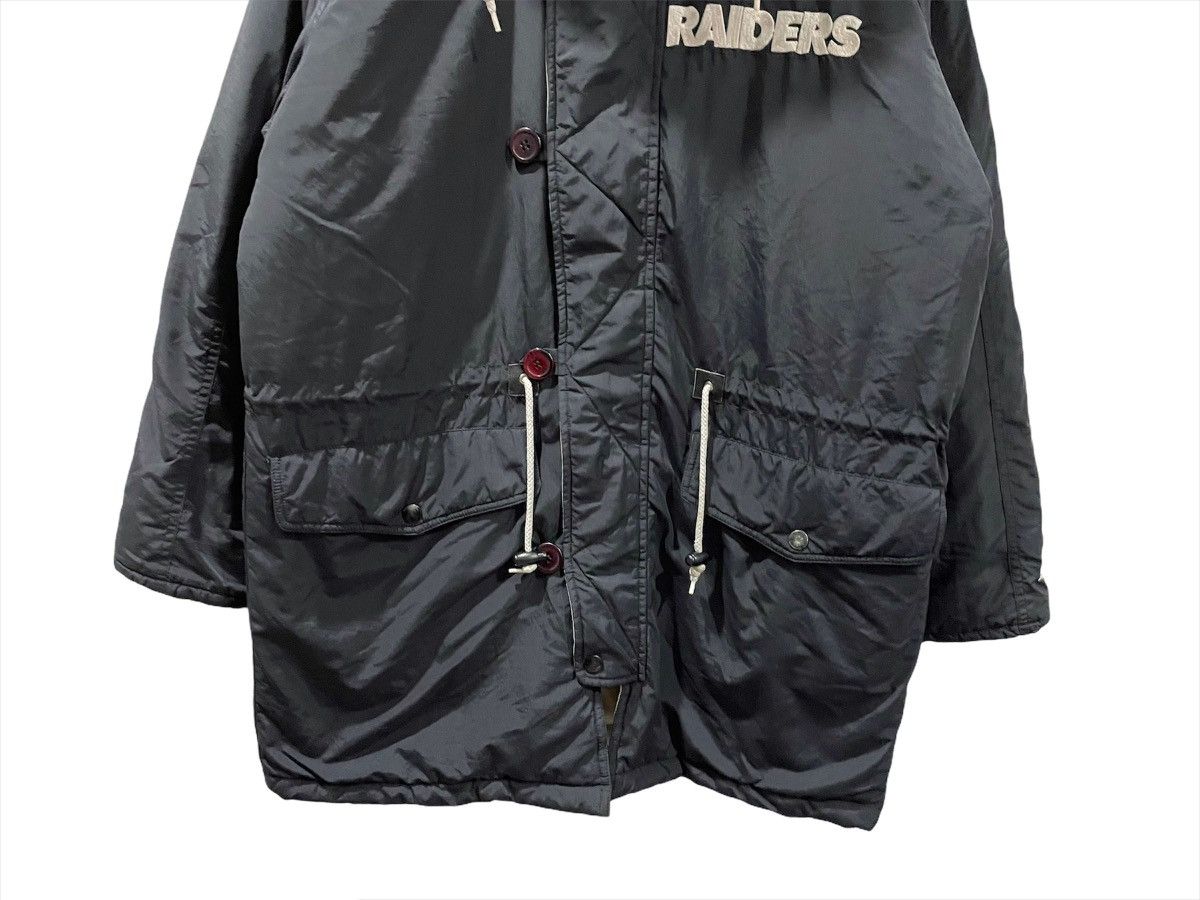 NFL 🔥Vintage Raiders Oakland Big Logo Starter Jacket Size US M / EU 48-50 / 2 - 7 Thumbnail