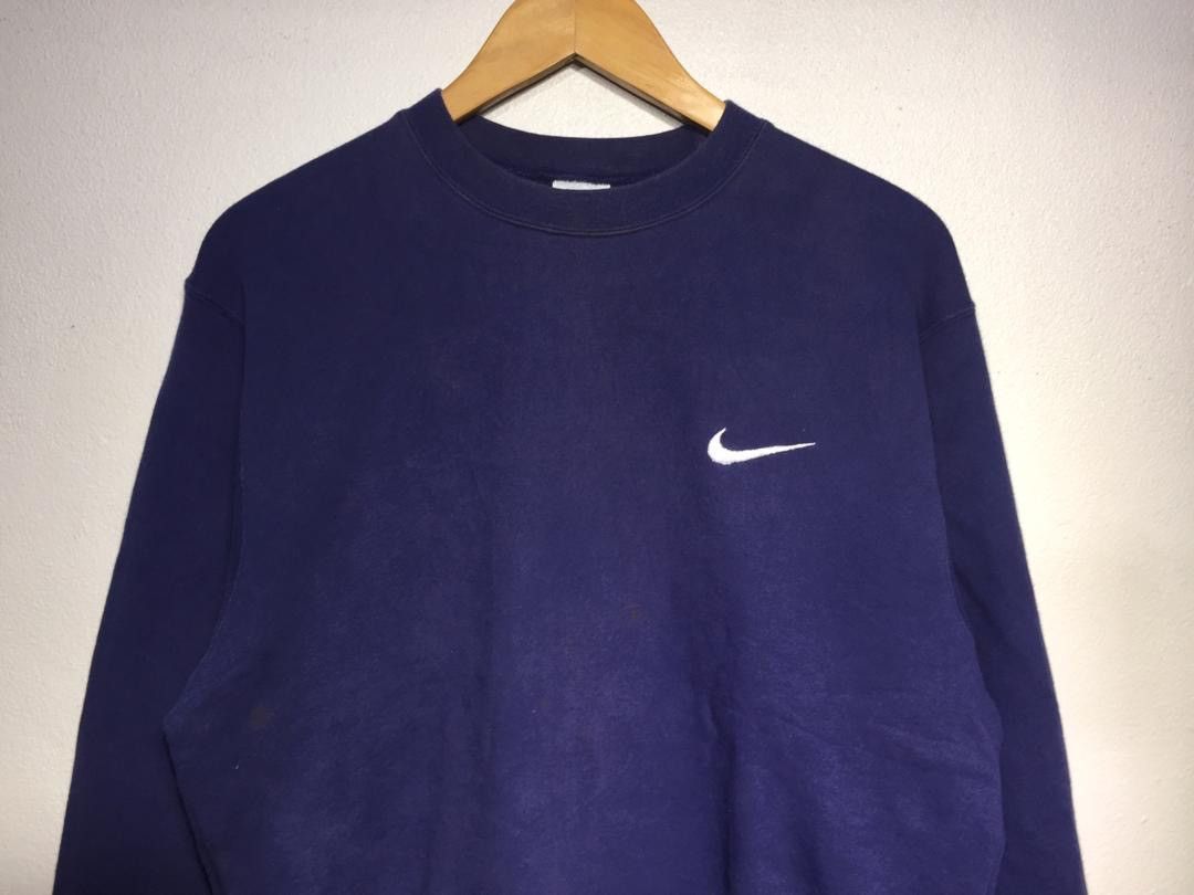 Vintage Nike Swoosh Small Logo Embroidery Pullover