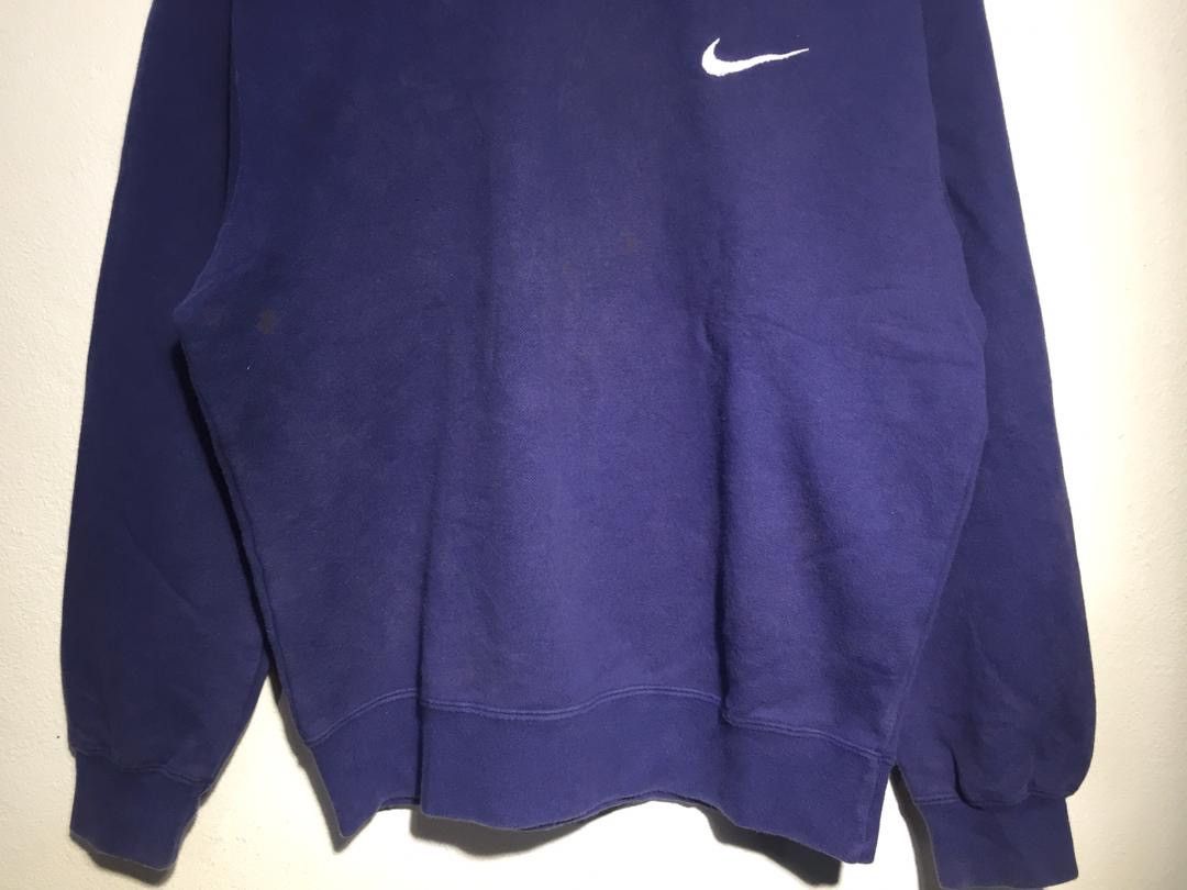 Vintage Nike Swoosh Small Logo Embroidery Pullover