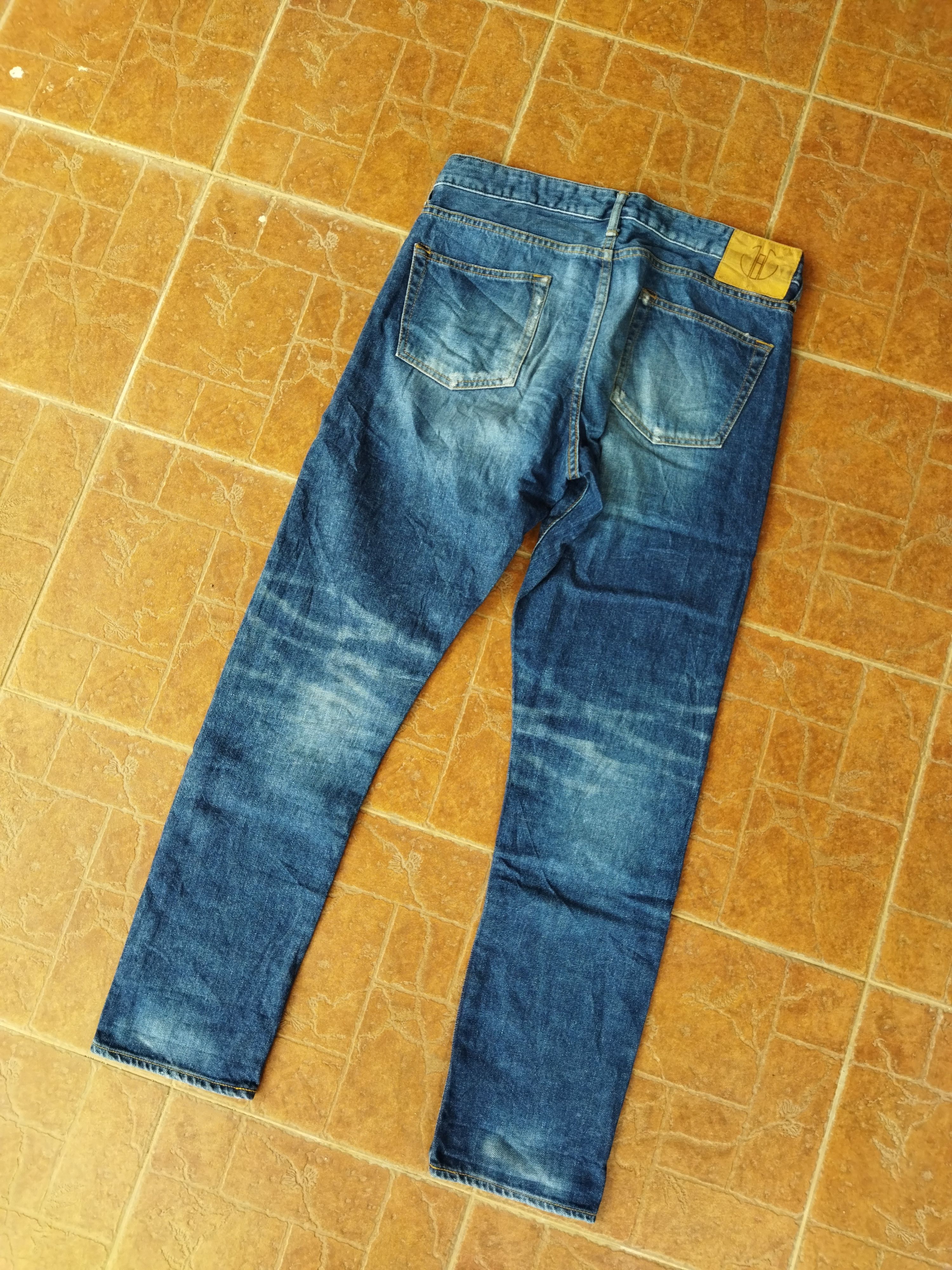 Rare!! Japan Blue Lot JB2400 Distressed Jeans