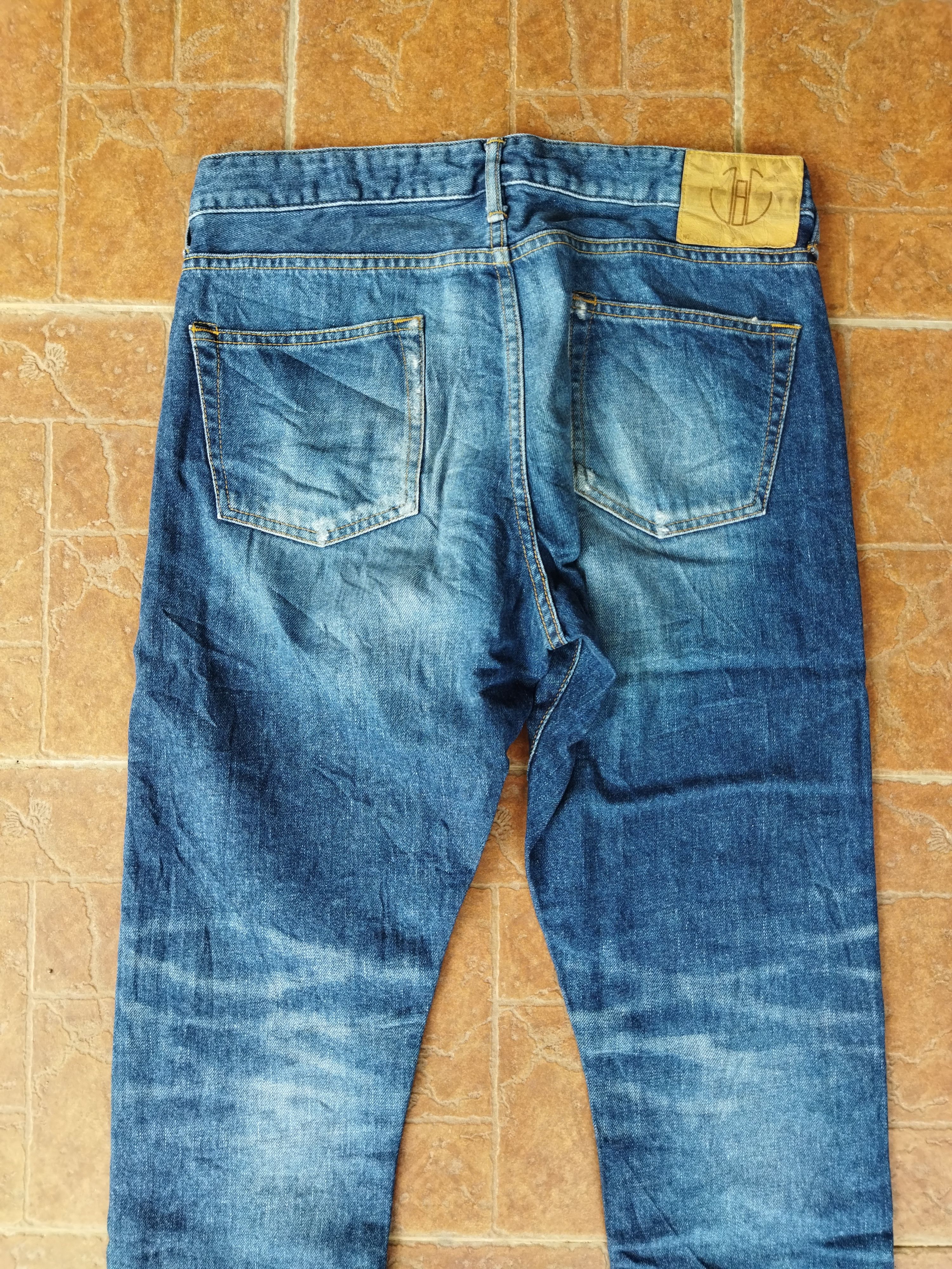 Rare!! Japan Blue Lot JB2400 Distressed Jeans