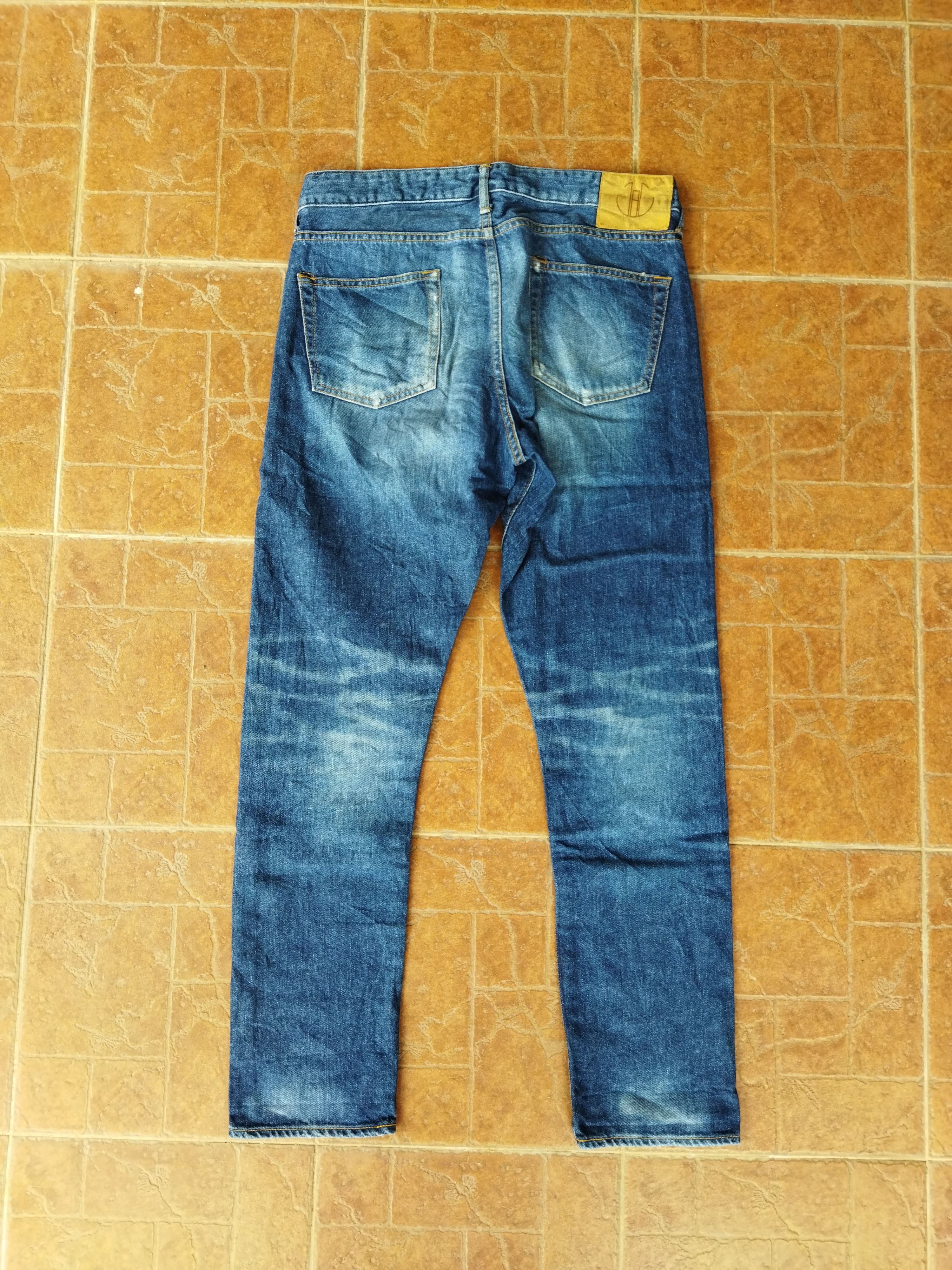Rare!! Japan Blue Lot JB2400 Distressed Jeans