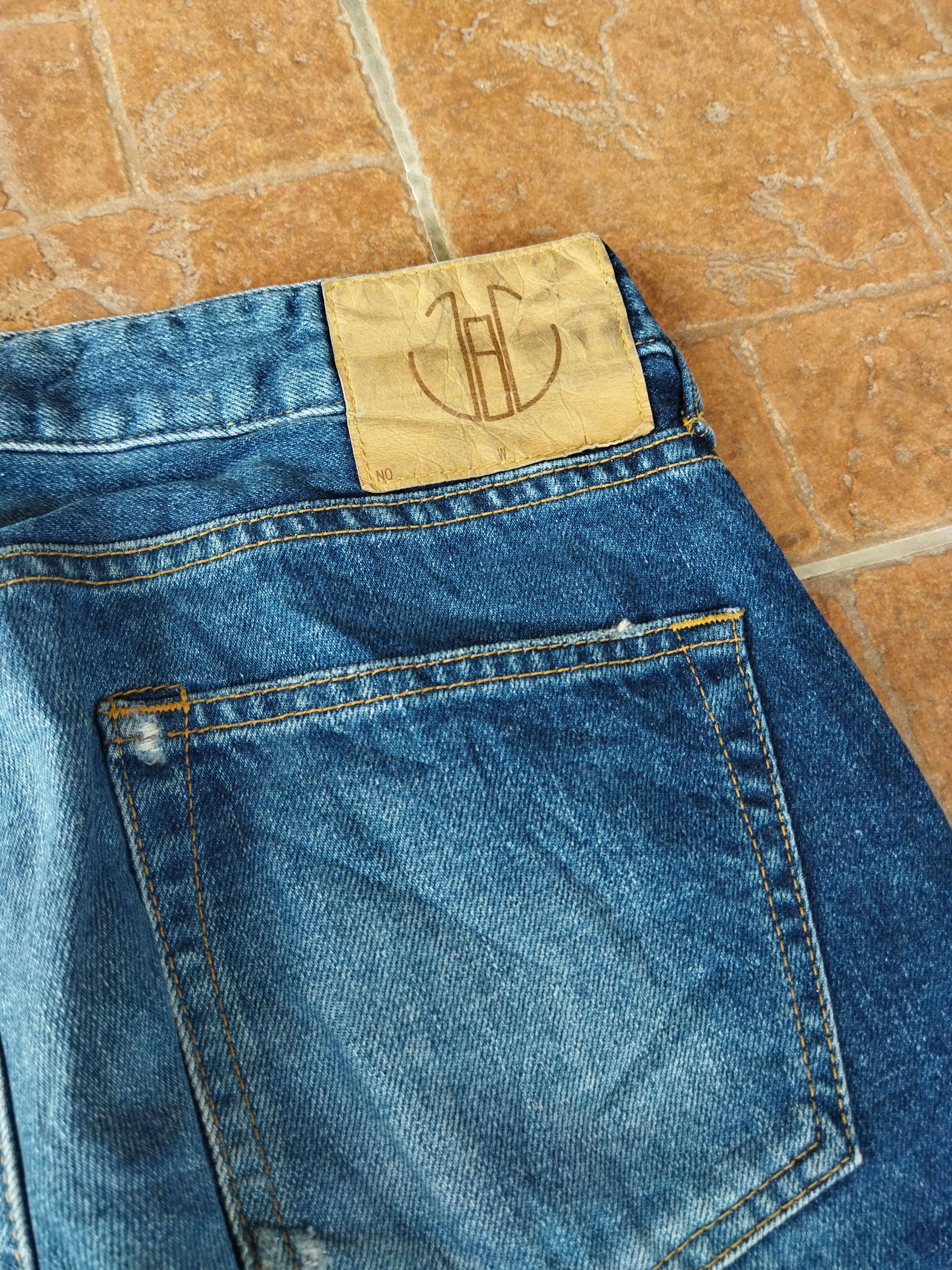 Rare!! Japan Blue Lot JB2400 Distressed Jeans