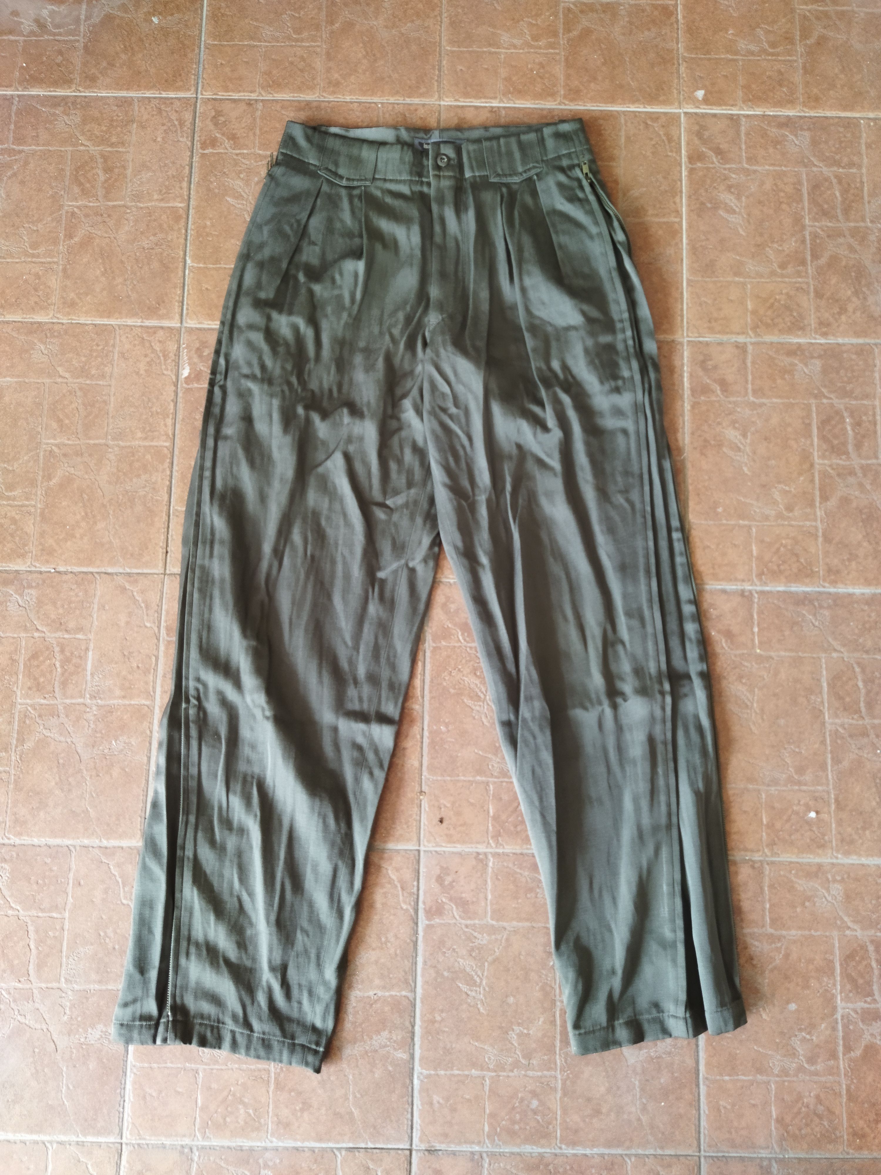 Rare!! Vintage Issey Miyaki Zipper Pant