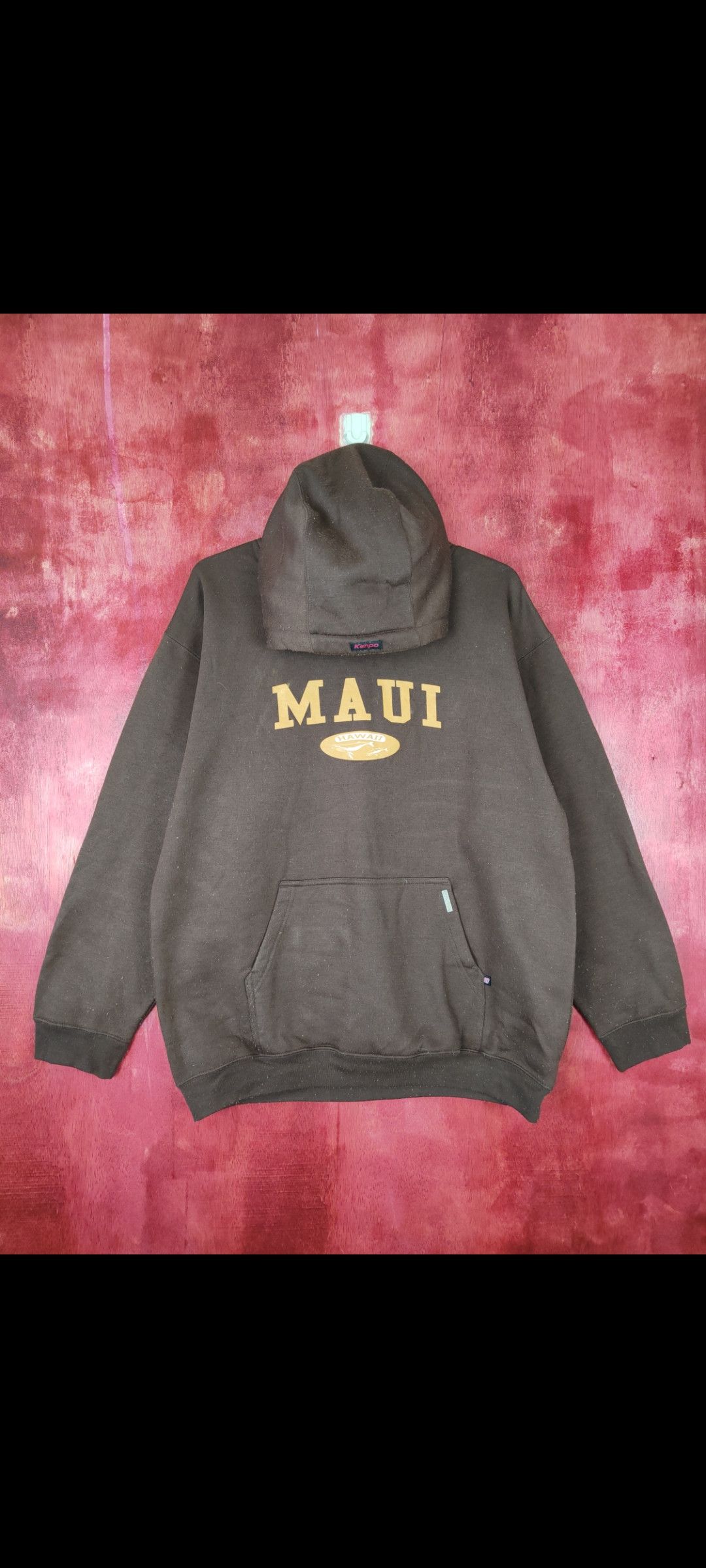 Vintage San Segal maui hawaii Brown Sweater hoodie sweatshirt #4926 Size US M / EU 48-50 / 2 - 1 Thumbnail
