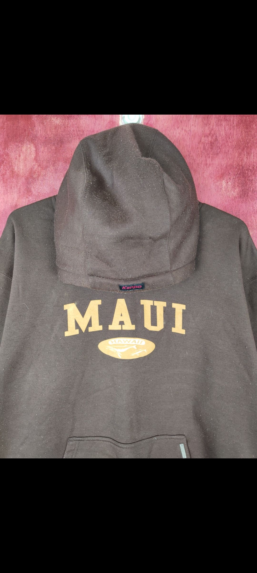 Vintage San Segal maui hawaii Brown Sweater hoodie sweatshirt #4926 Size US M / EU 48-50 / 2 - 2 Thumbnail