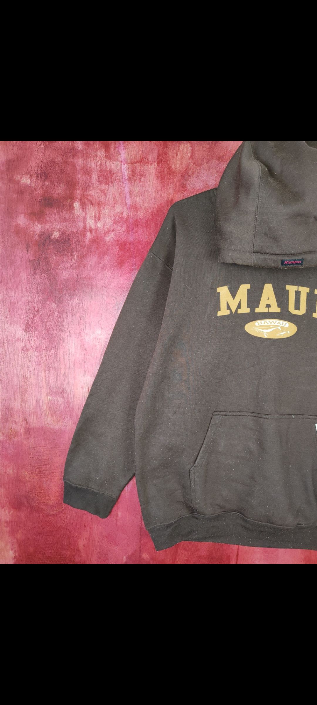 Vintage San Segal maui hawaii Brown Sweater hoodie sweatshirt #4926 Size US M / EU 48-50 / 2 - 7 Thumbnail