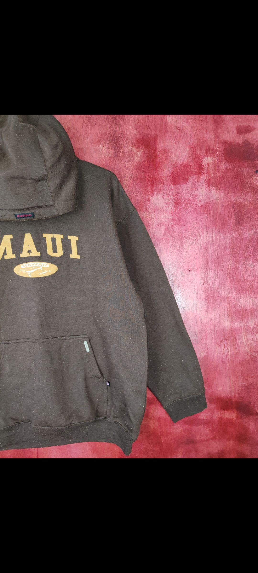Vintage San Segal maui hawaii Brown Sweater hoodie sweatshirt #4926 Size US M / EU 48-50 / 2 - 8 Thumbnail