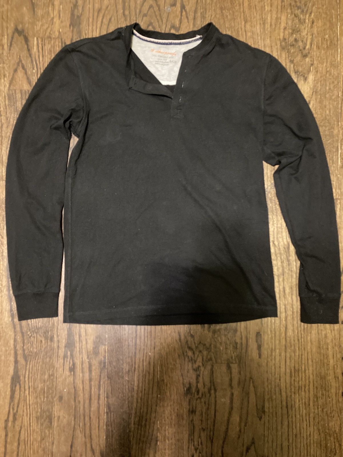 Vintage Black Weatherproof Vintage Henley Tee | Grailed