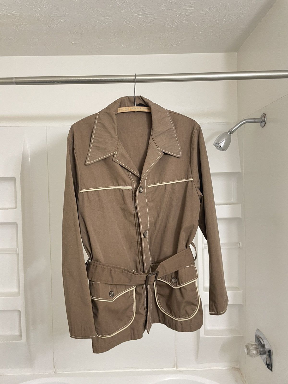 Vintage 70s safari western jacket