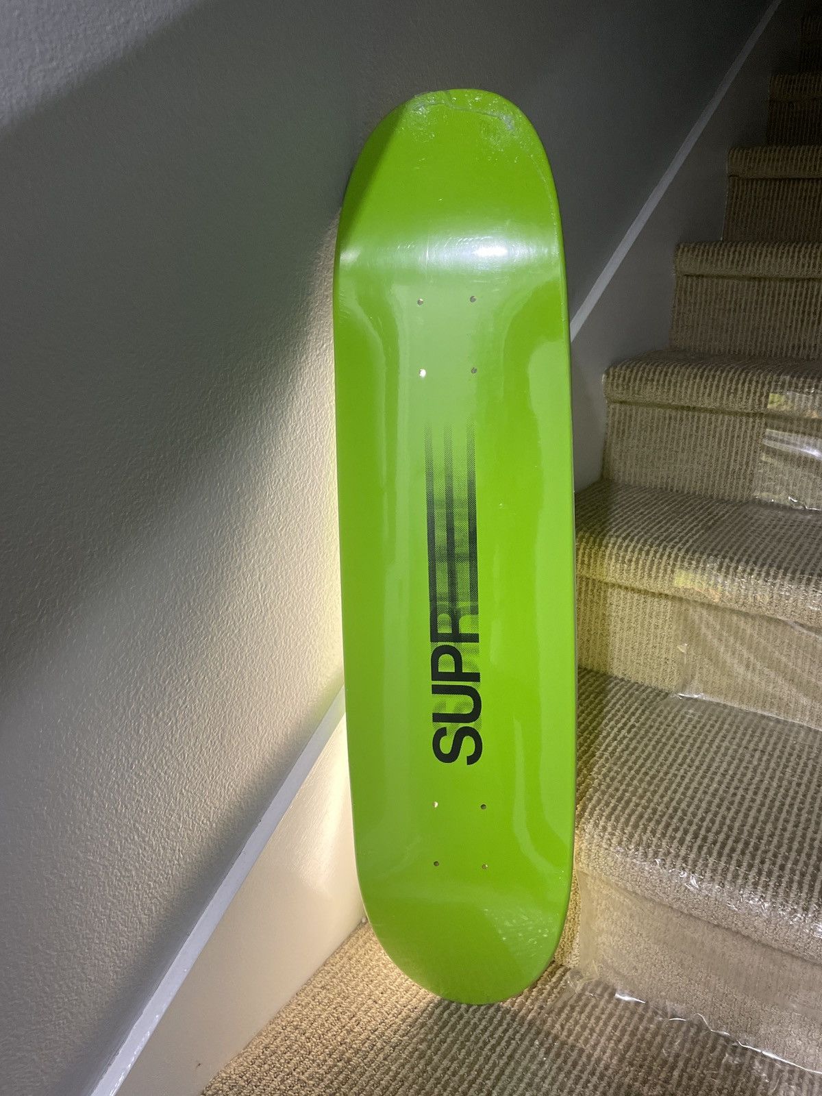 Supreme Motion Logo Cruiser Skateboard Deck Black – YankeeKicks