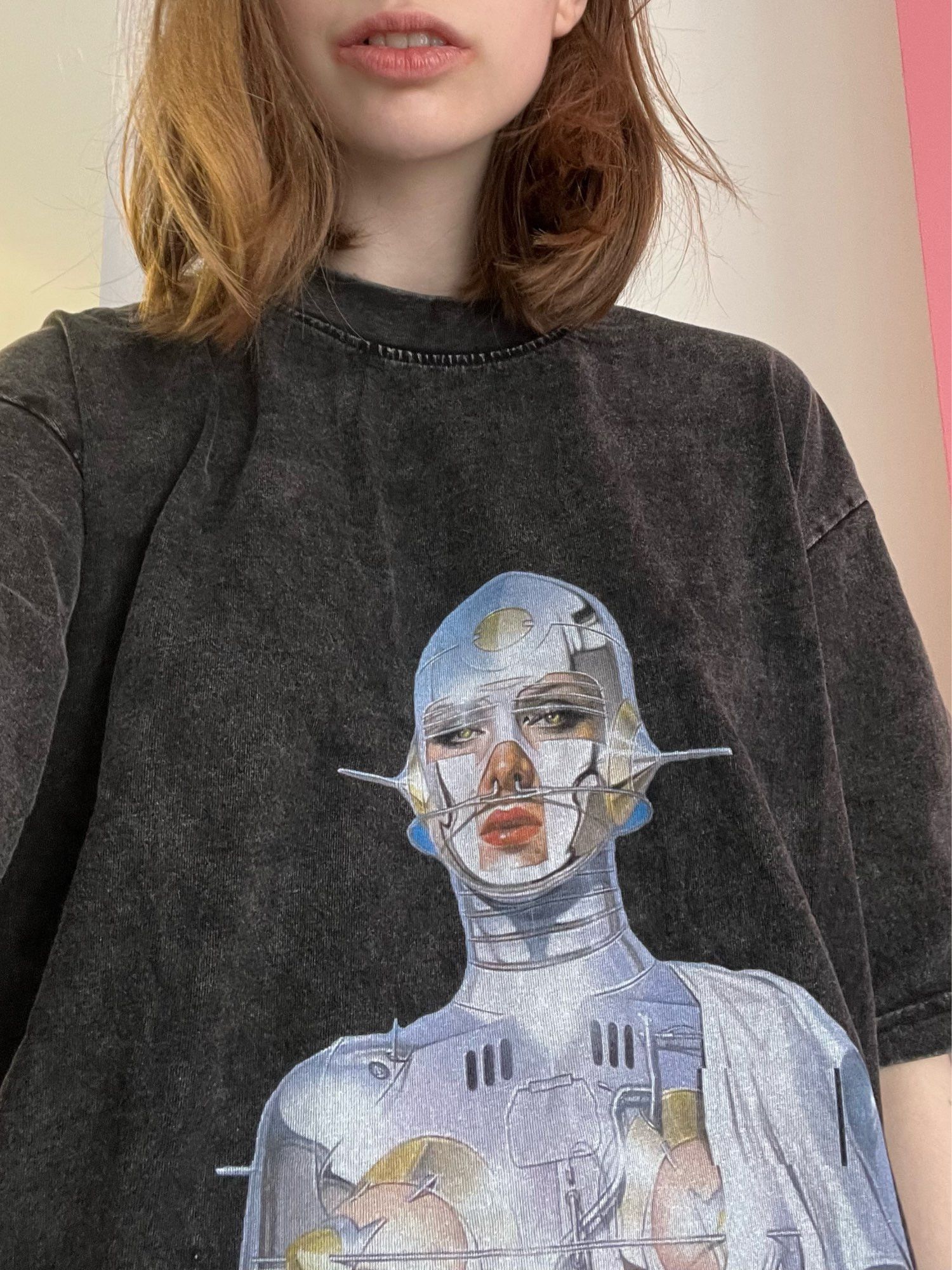Japanese Brand Robot Graphic Tshirt Size US L / EU 52-54 / 3 - 3 Thumbnail