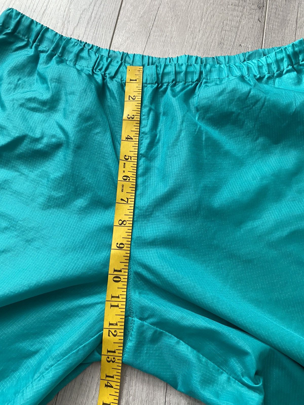 Vintage 90’s Aqua Green Eddie Bauer Baggy Track pants