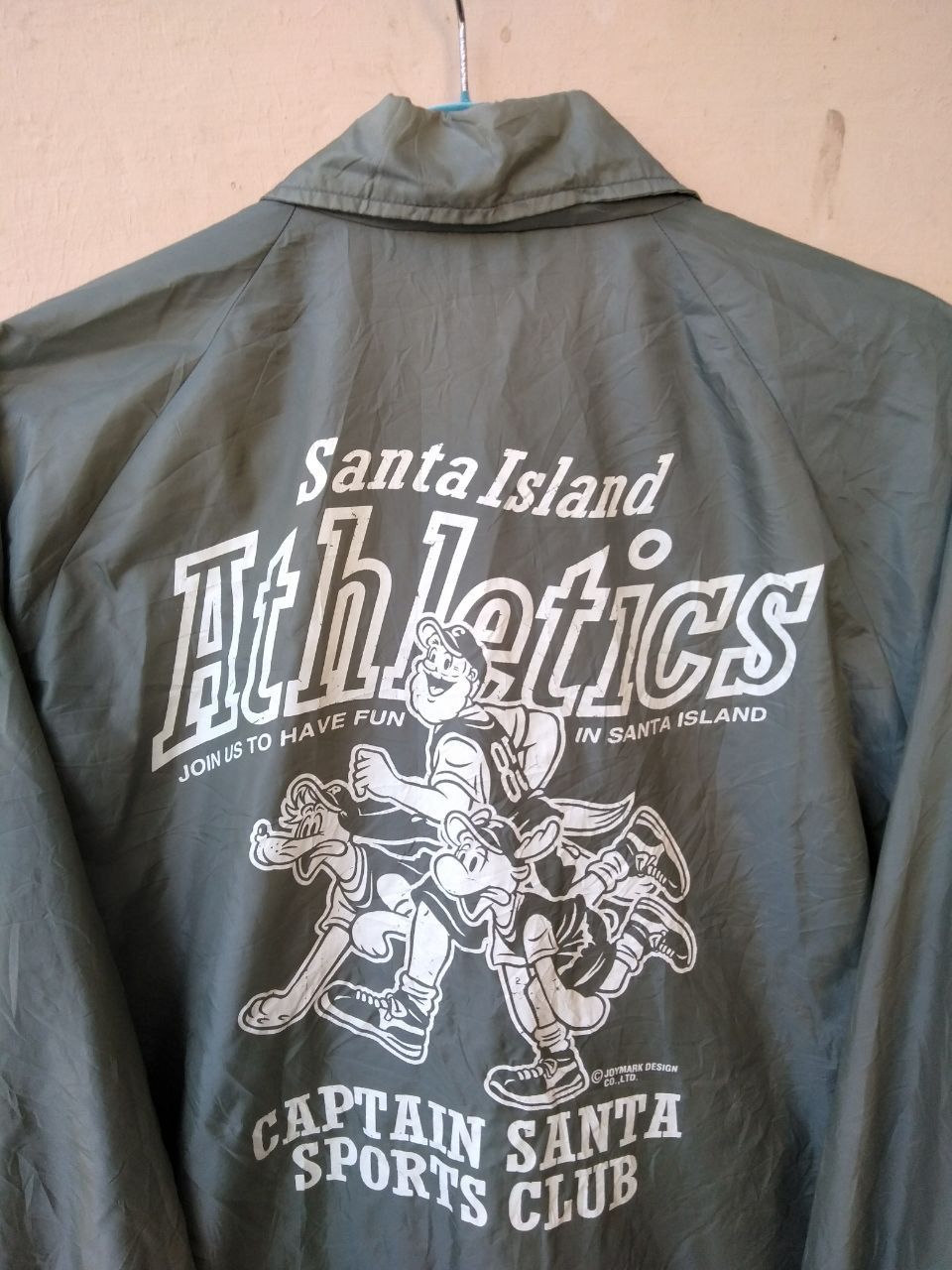 Vintage 🔥 VINTAGE CAPTAIN SANTA SPORTS CLUB WINDBREAKER Size US XL / EU 56 / 4 - 5 Thumbnail