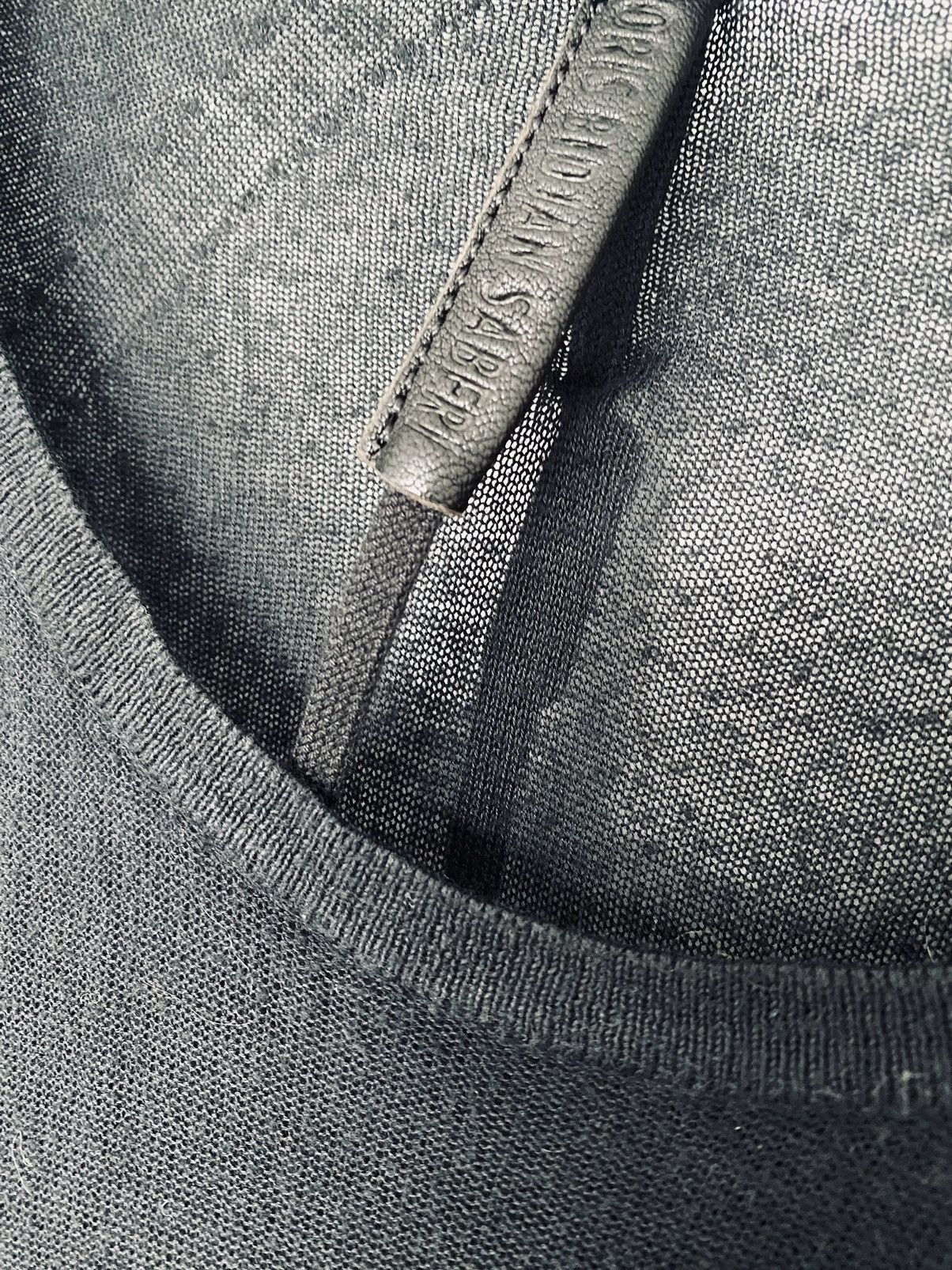 Boris Bidjan Saberi BBS long knitted T-shirt [M-L] Size US L / EU 52-54 / 3 - 2 Thumbnail