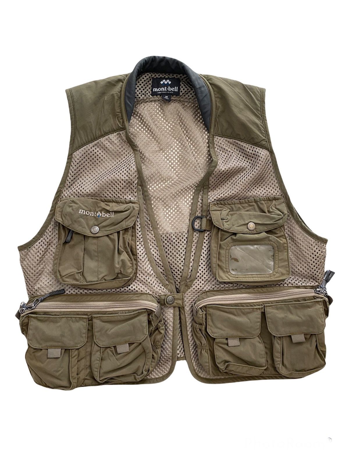 Montbell Mont Bell bondage multipocket Vest design Military Size US M / EU 48-50 / 2 - 1 Thumbnail