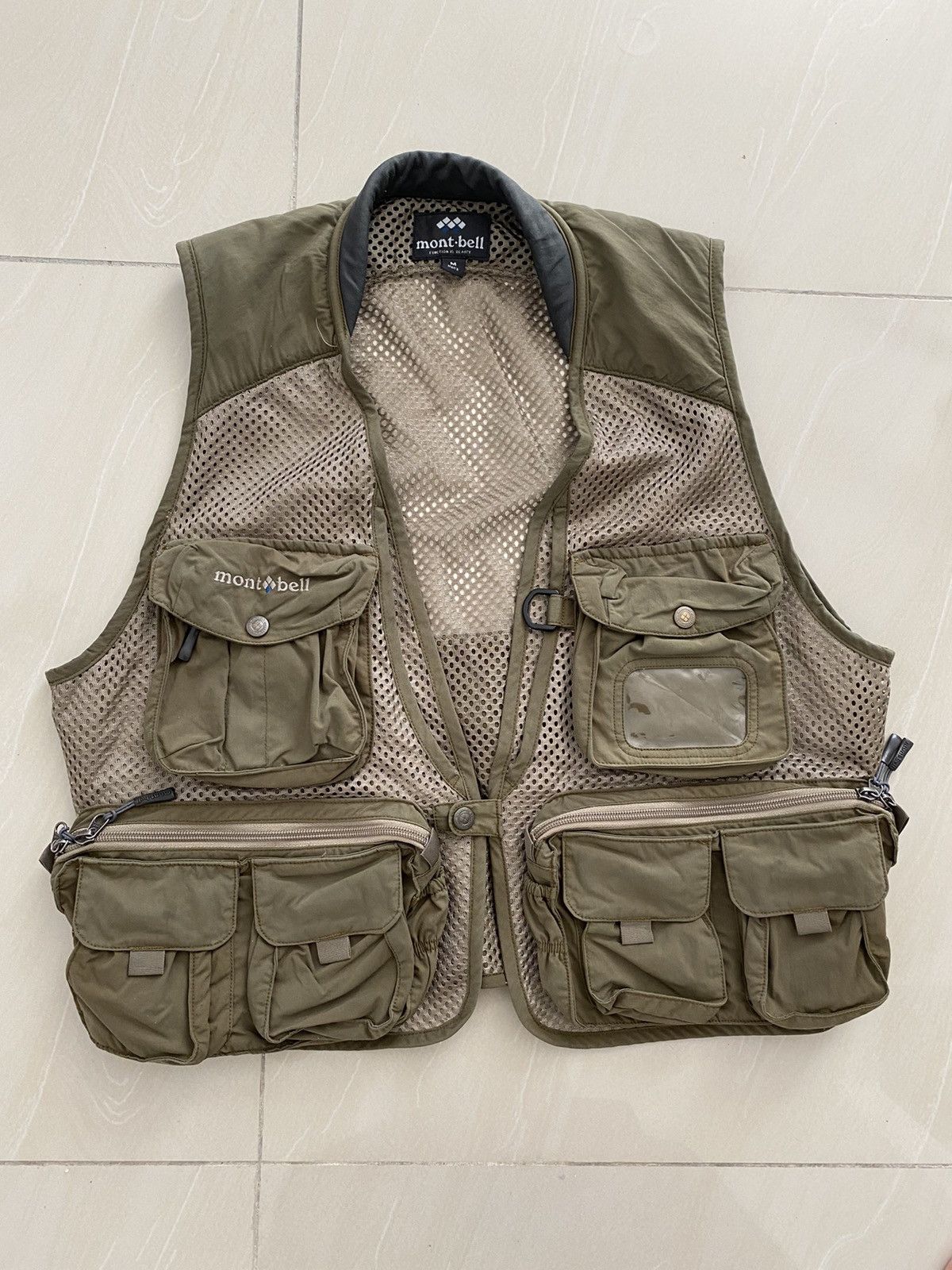 Montbell Mont Bell bondage multipocket Vest design Military Size US M / EU 48-50 / 2 - 9 Thumbnail