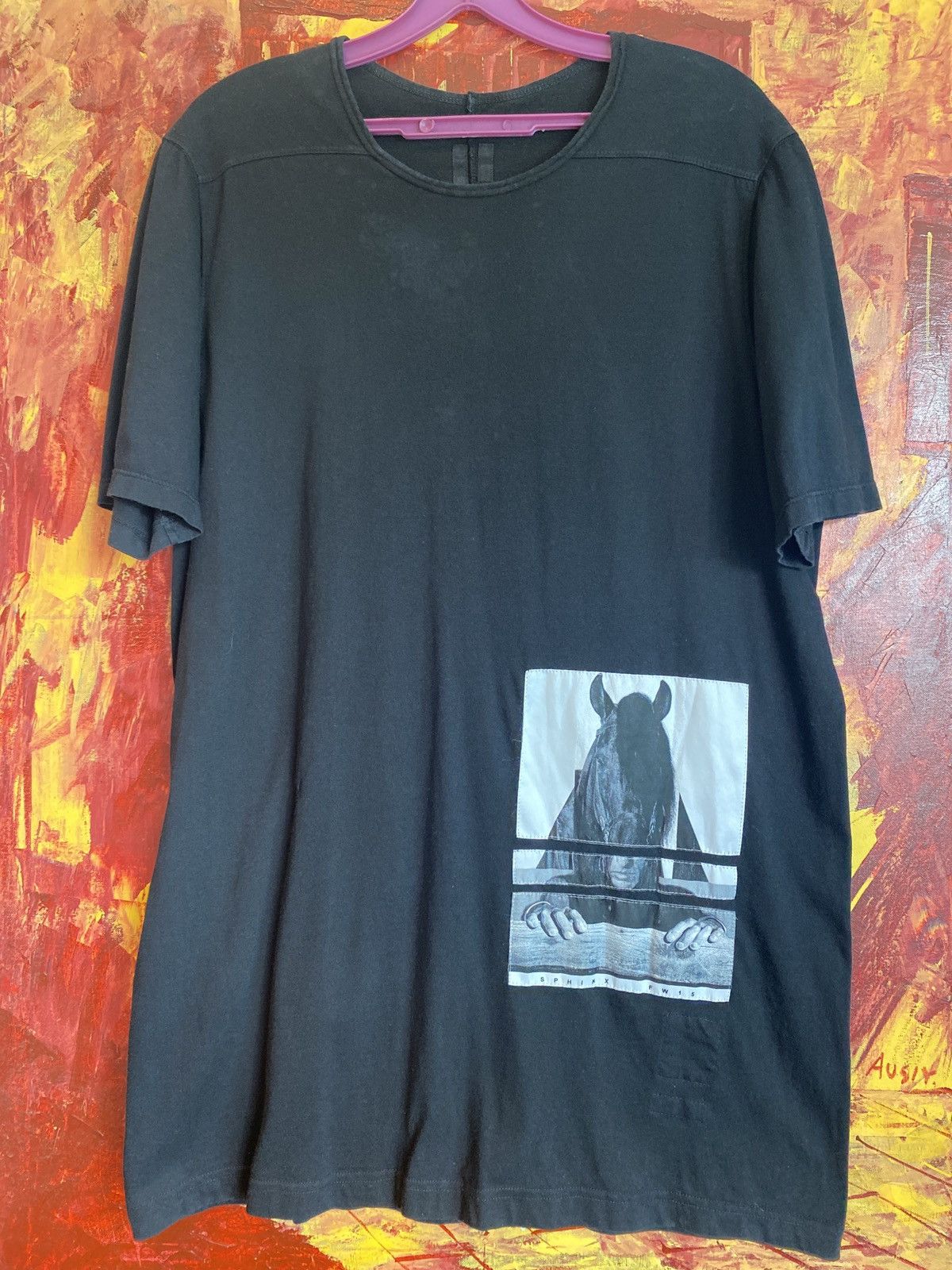 Rick Owens × Rick Owens Drkshdw Sphinx FW15 Tshirt | Grailed