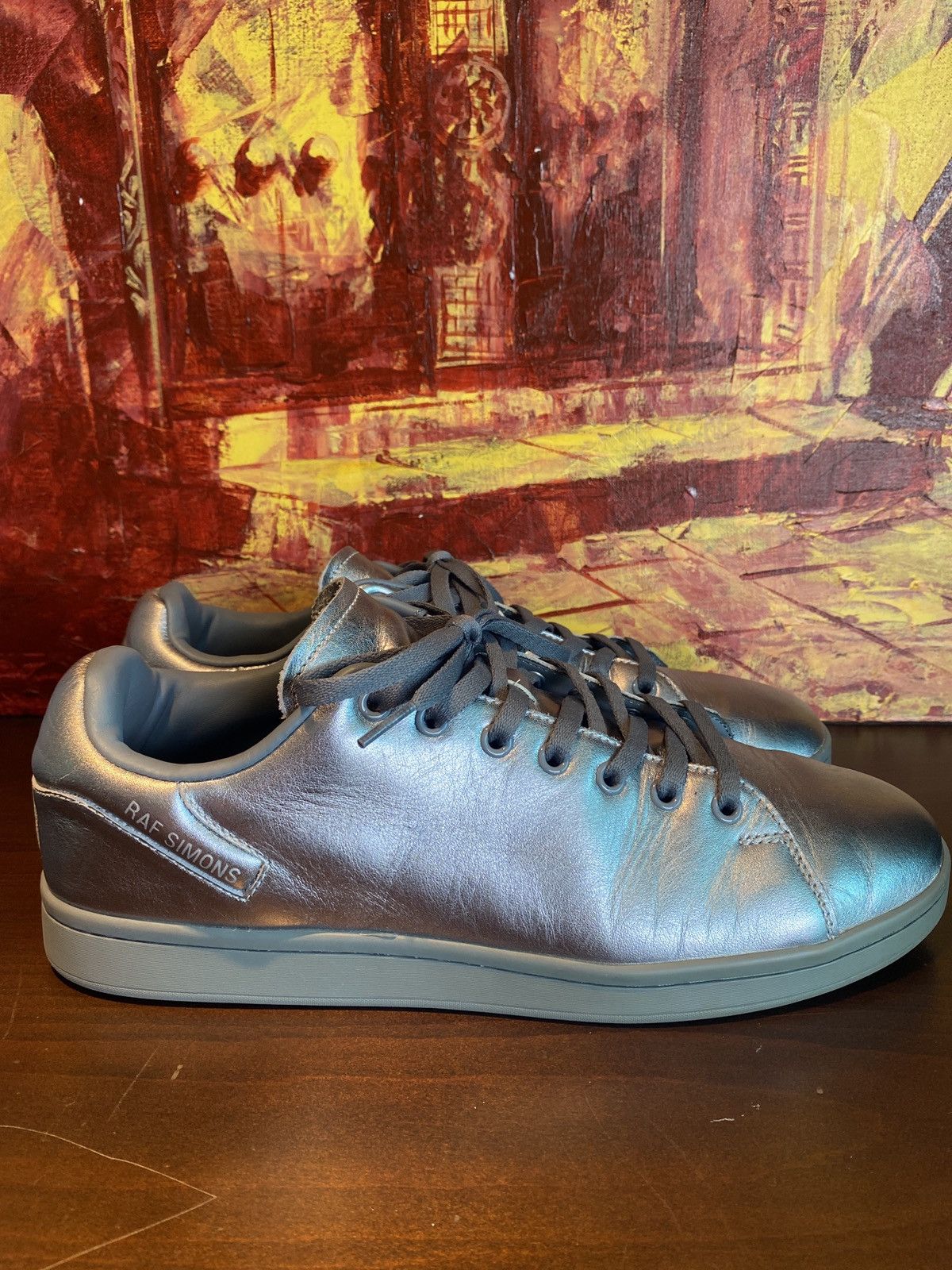 Raf Simons Raf Simons Silver Orion Sneakers Size US 11 / EU 44 - 3 Thumbnail