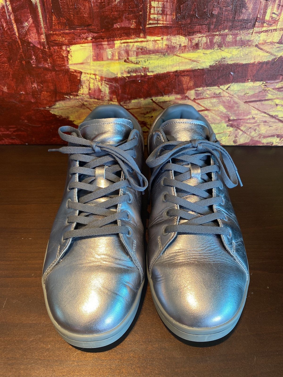 Raf Simons Raf Simons Silver Orion Sneakers Size US 11 / EU 44 - 4 Thumbnail